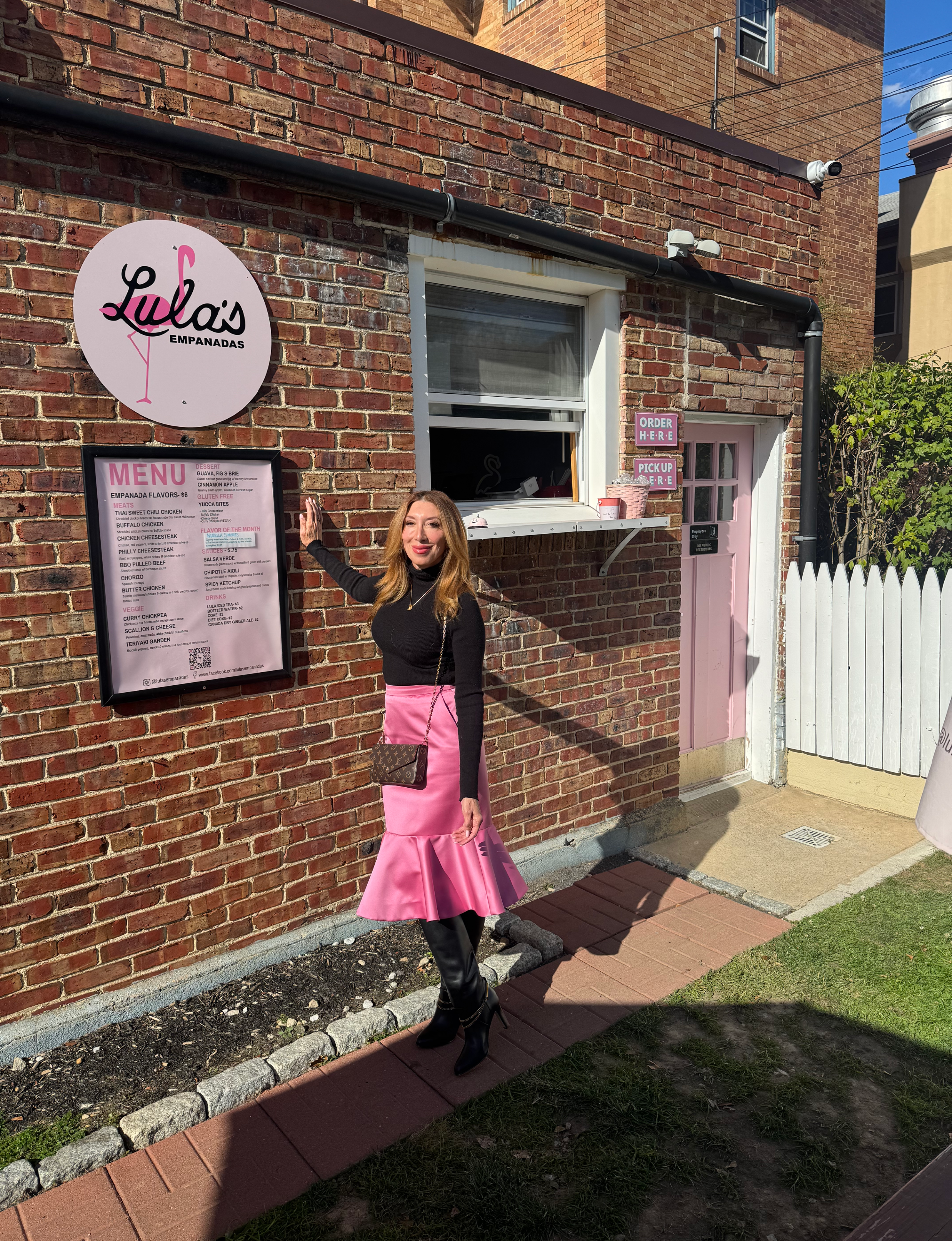 Michele Rosenthal at Lula's Empanadas in Haddon Heights New Jersey