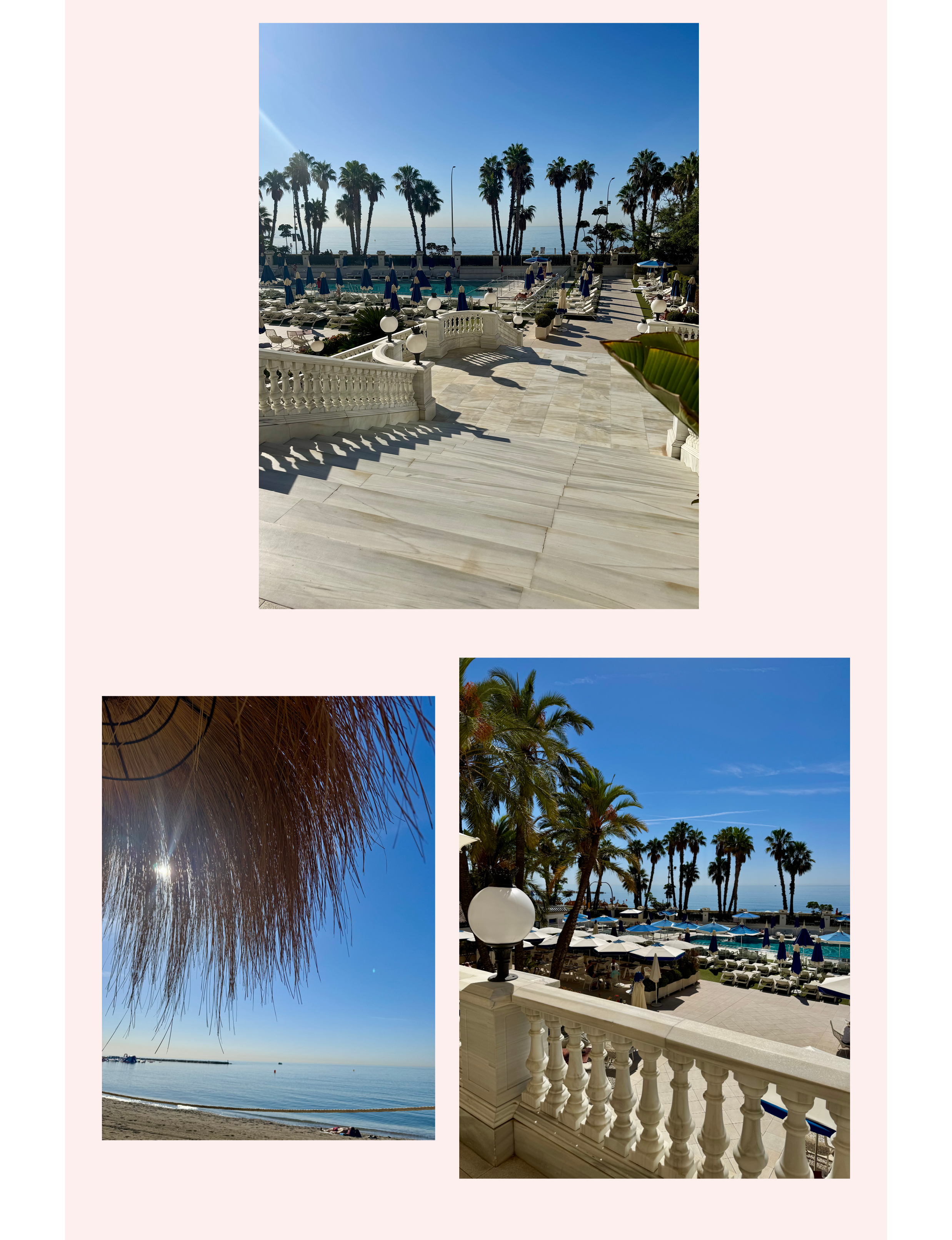 The Grand Miramar Malaga Spain pool patio beach ocean