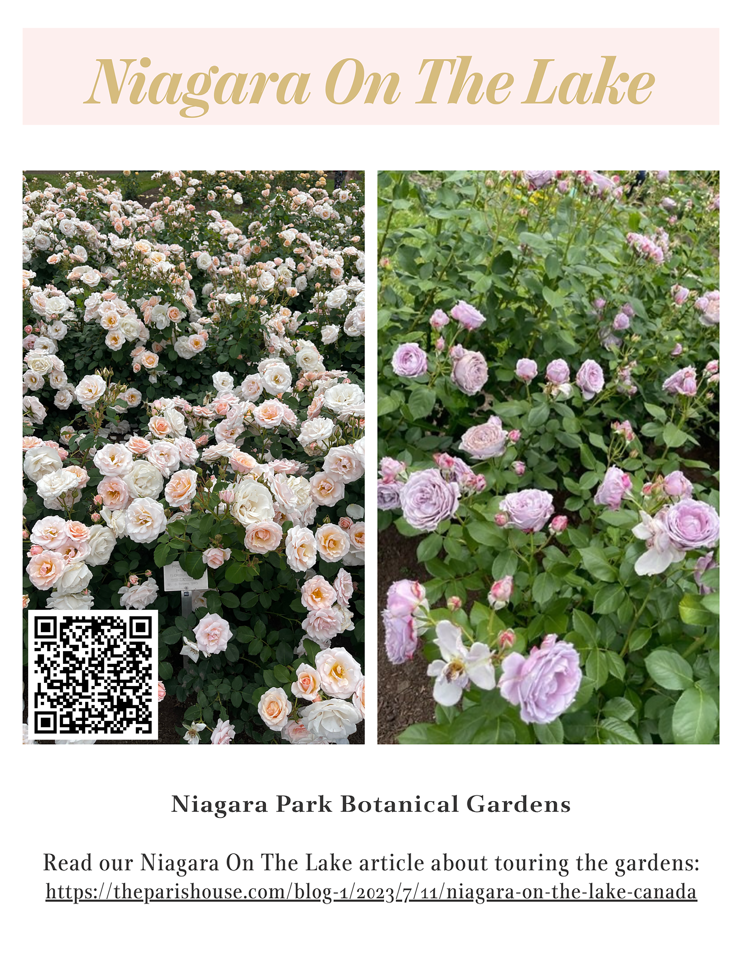 Niagara On The Lake, Niagara Park Botanical Gardens