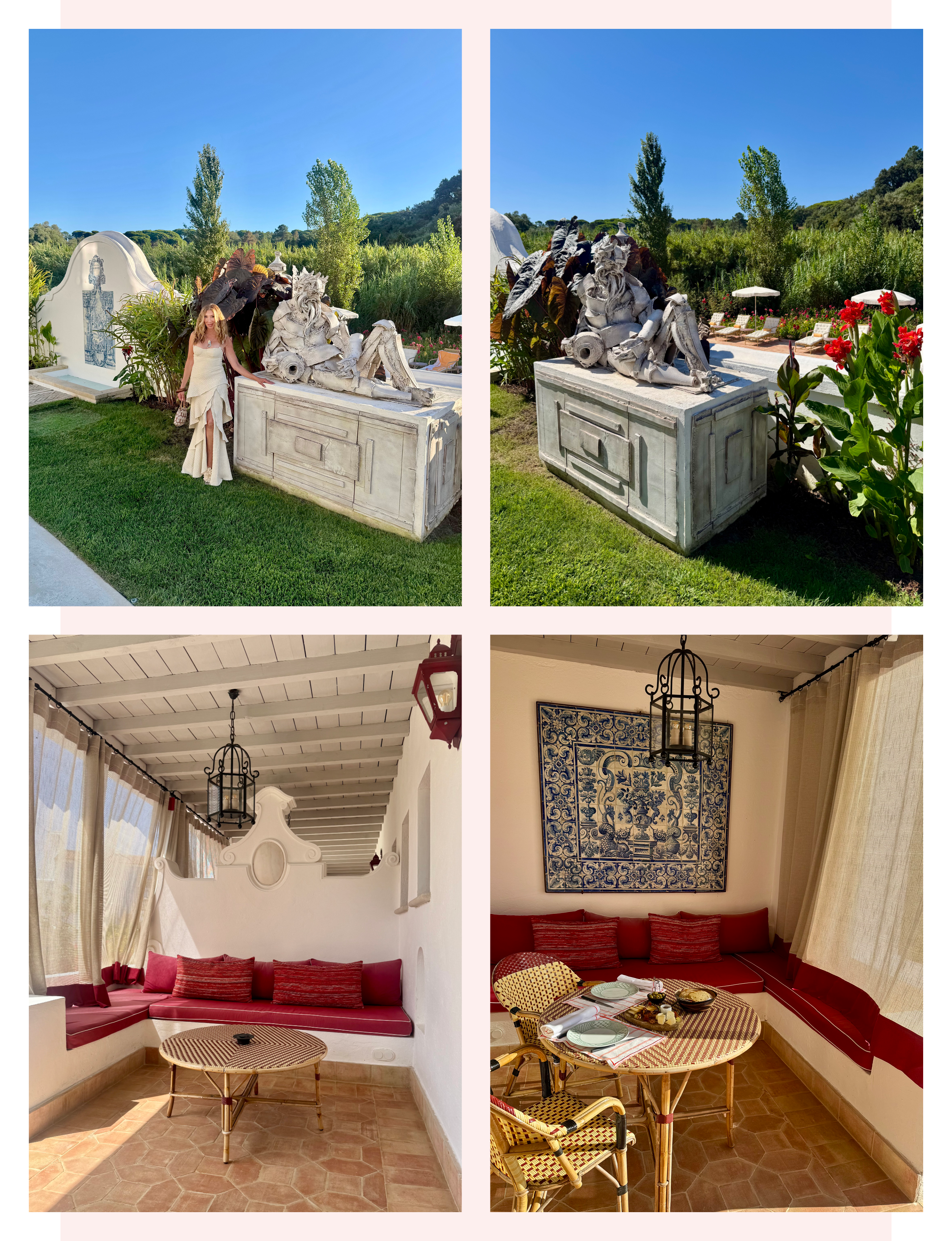 Hotel Vermelho in Melides Portugal gardens