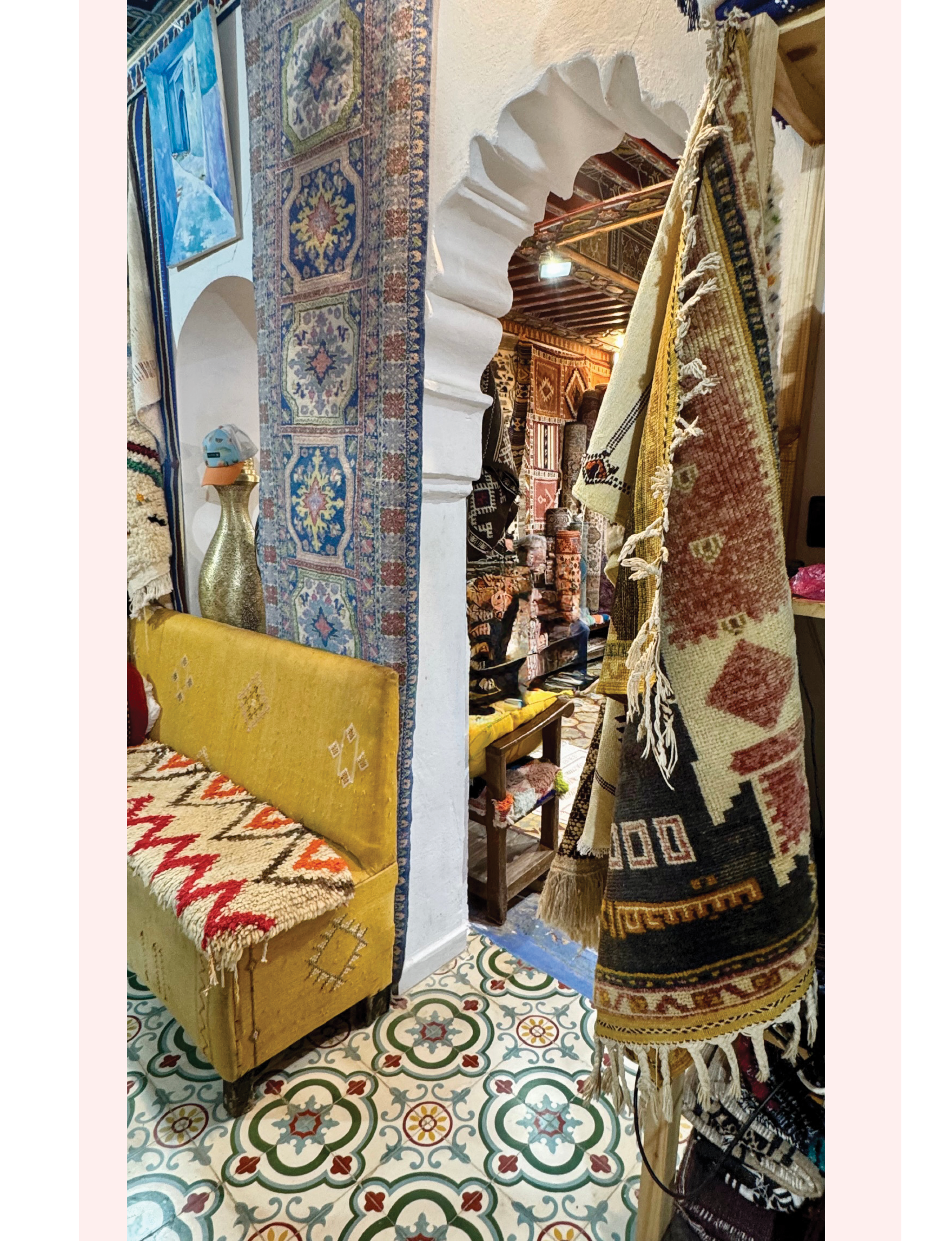 Textiles of Chefchaouen Morocco Berger rugs