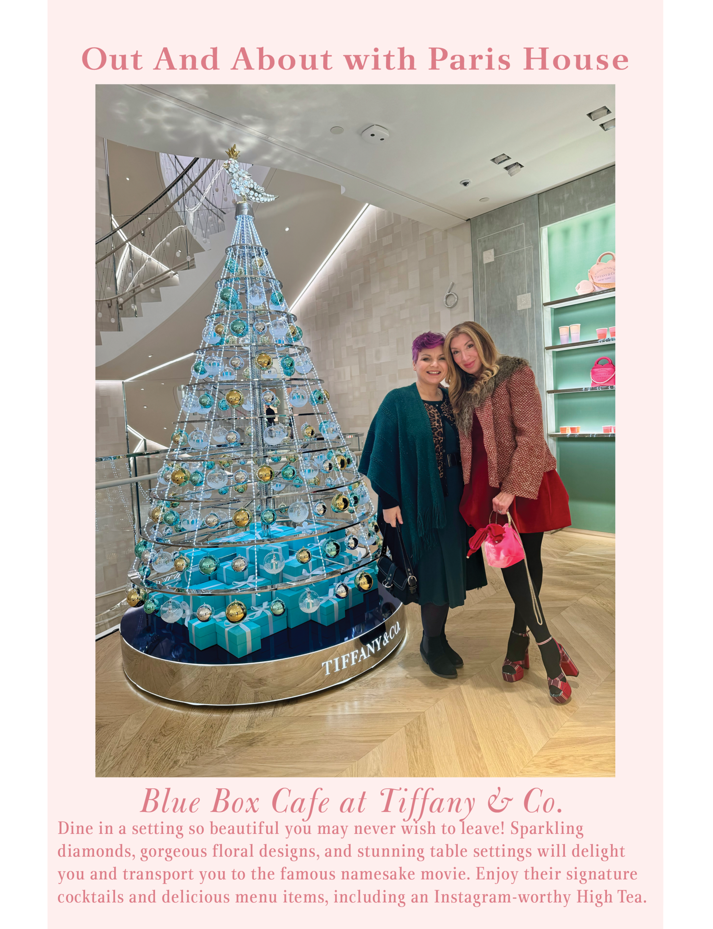 About the Blue Box Cafe at Tiffany & Co.