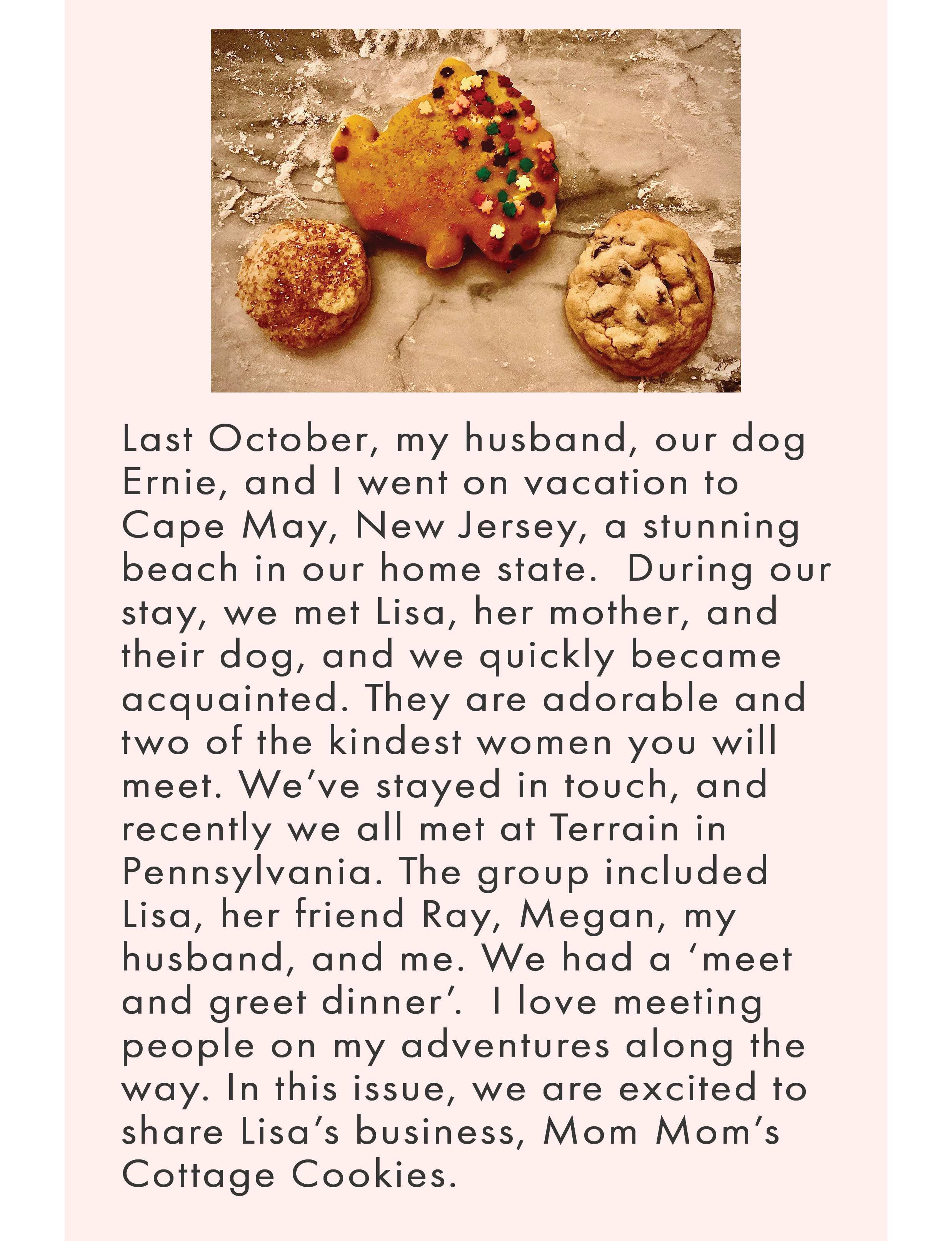 About Mom Mom's Cottage Cookies