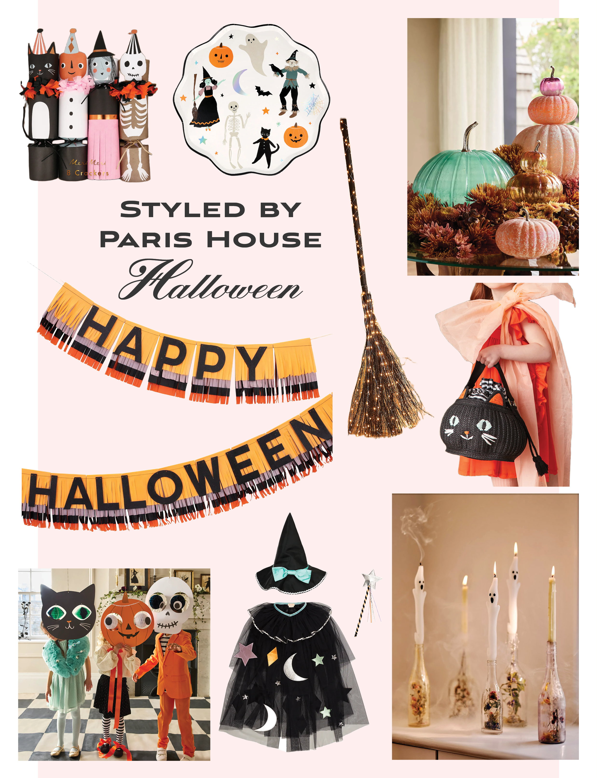 Halloween decorations for your home and kids