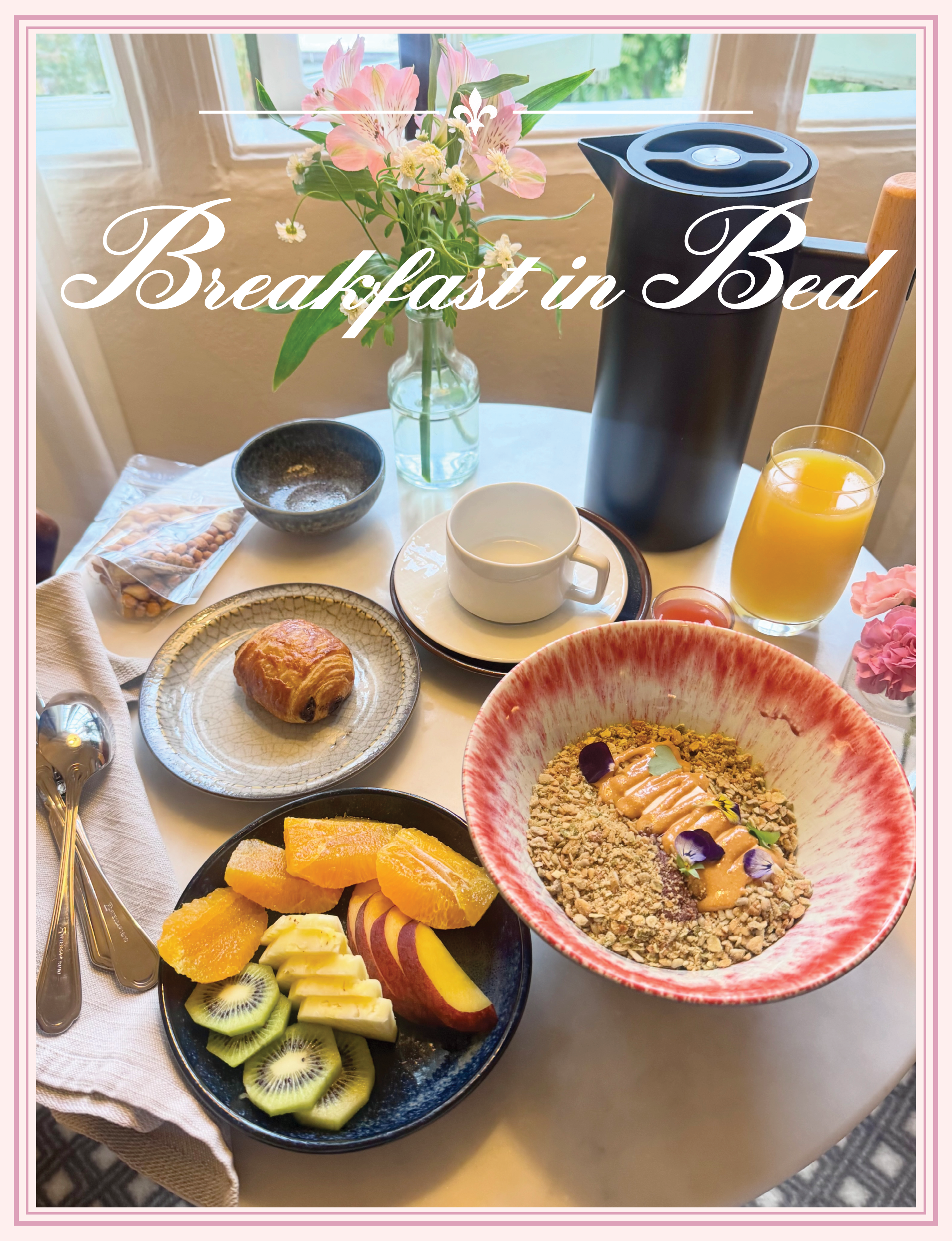 breakfast at L’Auberge Carmel