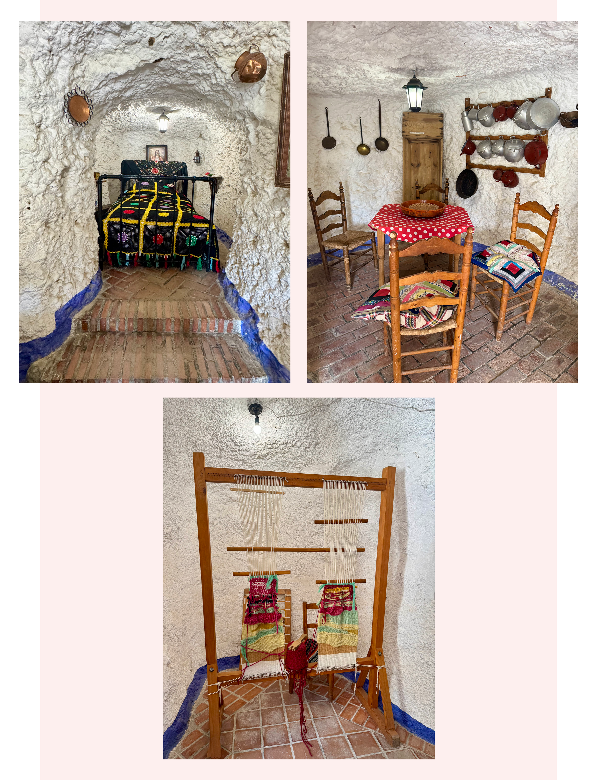 rock-hewn caves provided the gypsy community with year-round comfort