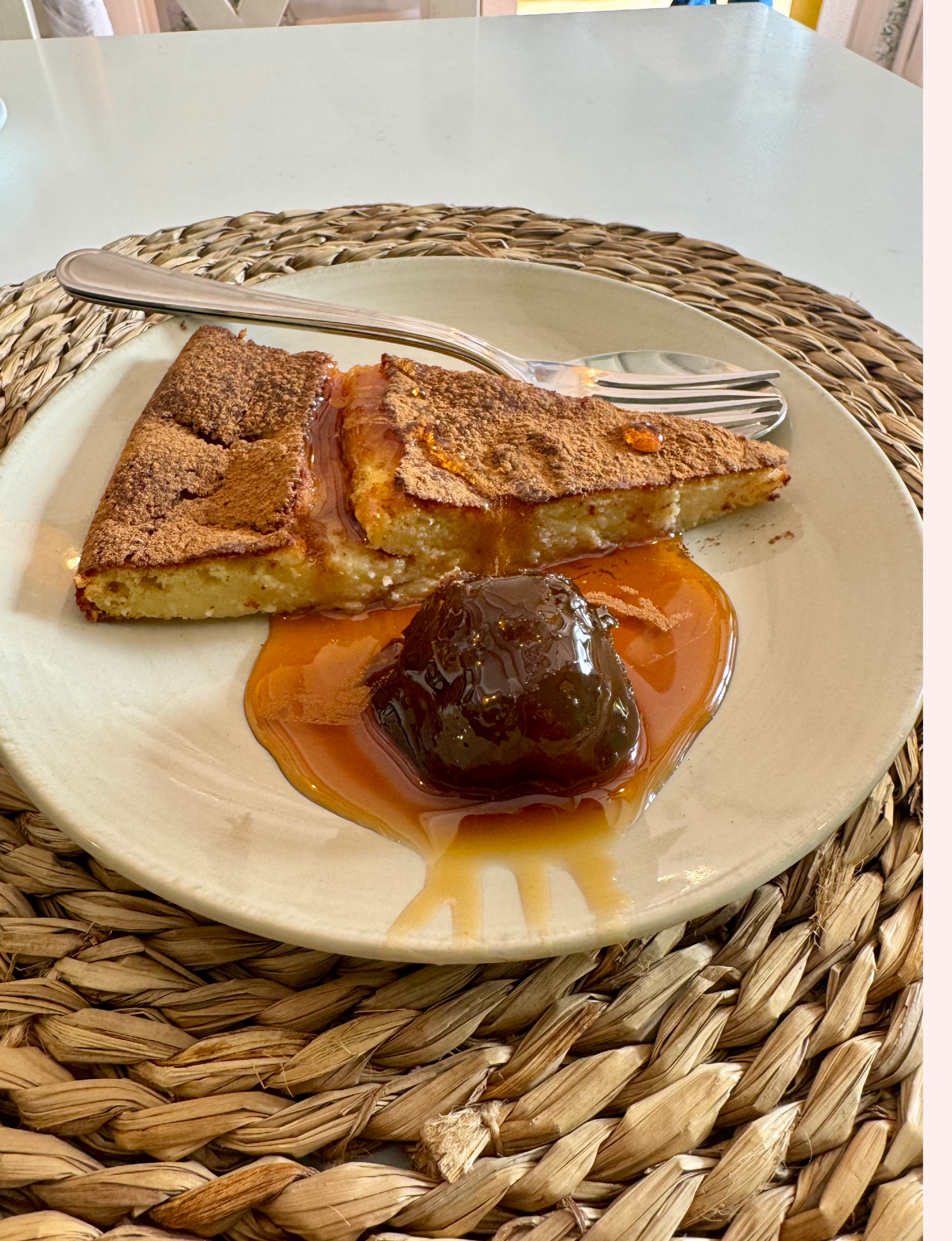 Sericaia dessert in Melides Portugal
