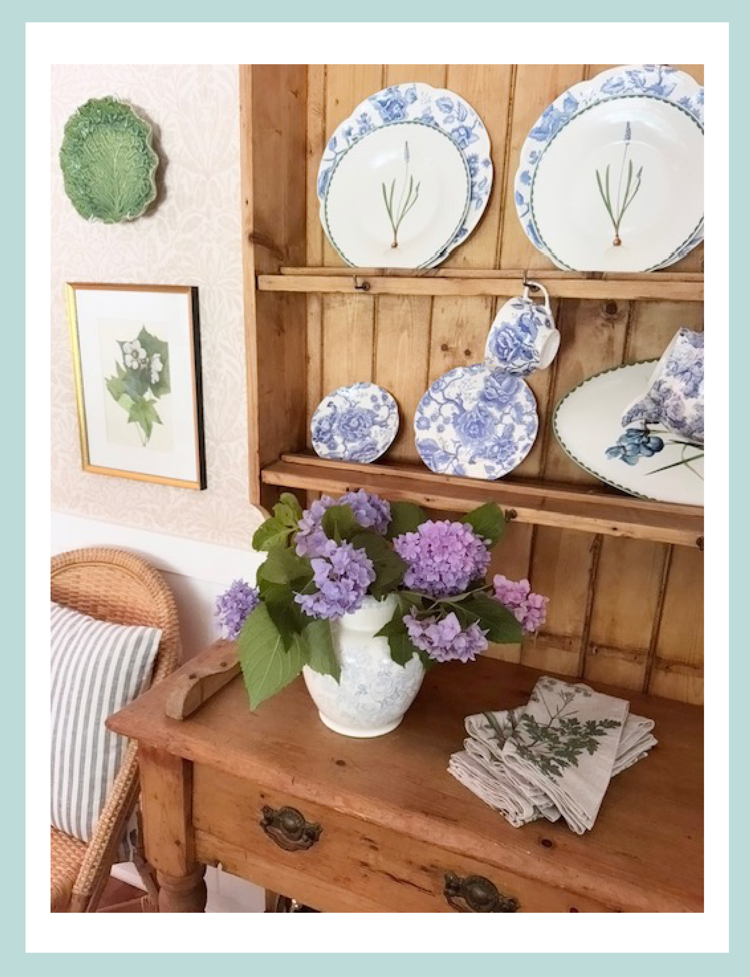 fresh flowers on a table