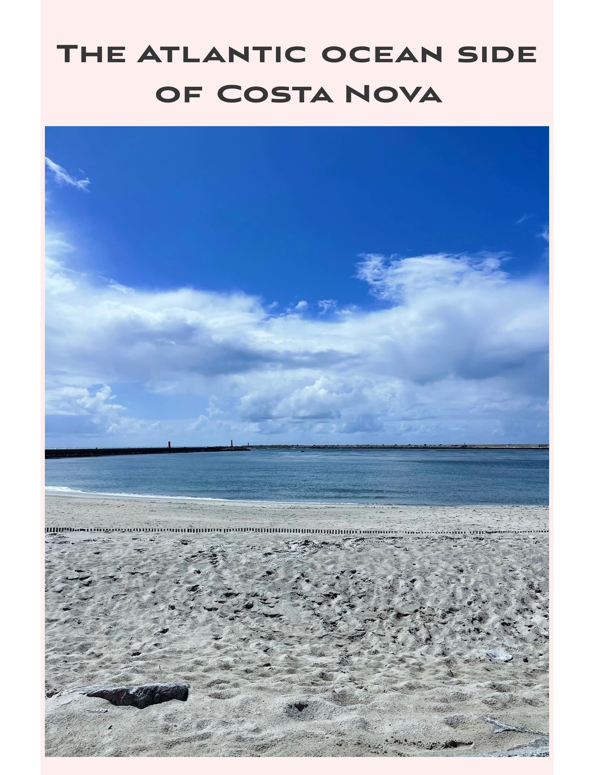Costa Nova Portugal and the Atlantic Ocean