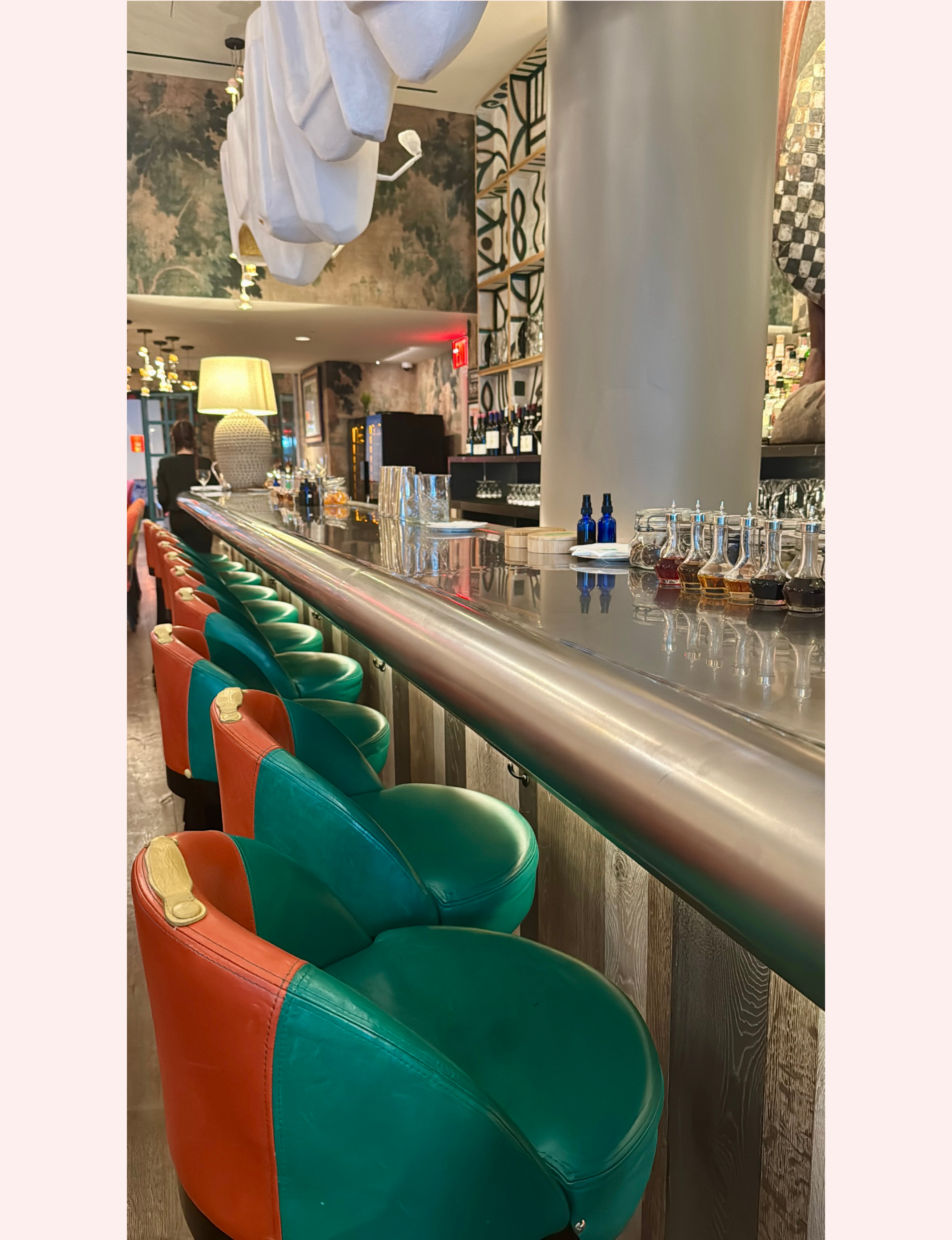 Warren Street Hotel bar in NYC