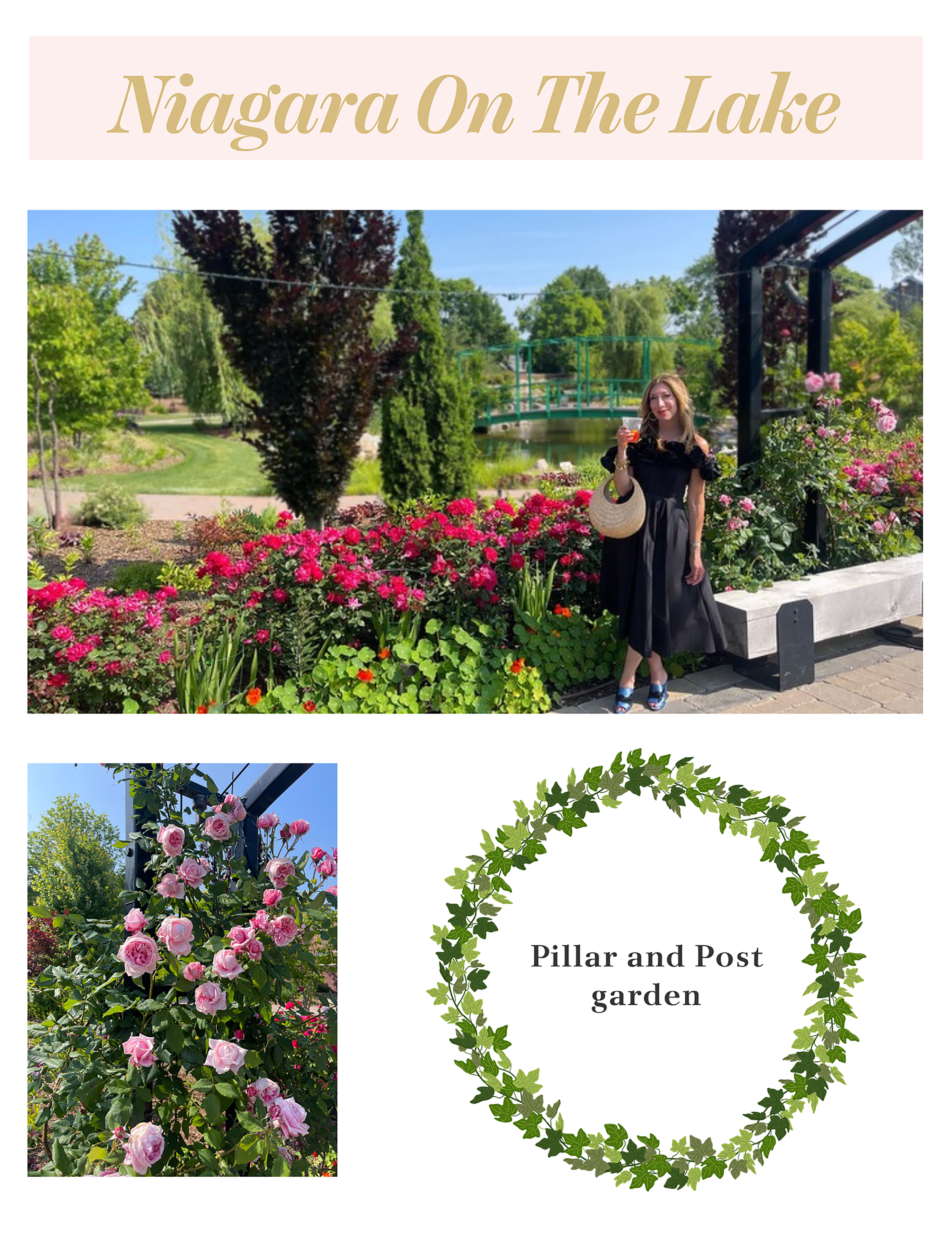 Niagara On The Lake, Pillar and Post garden