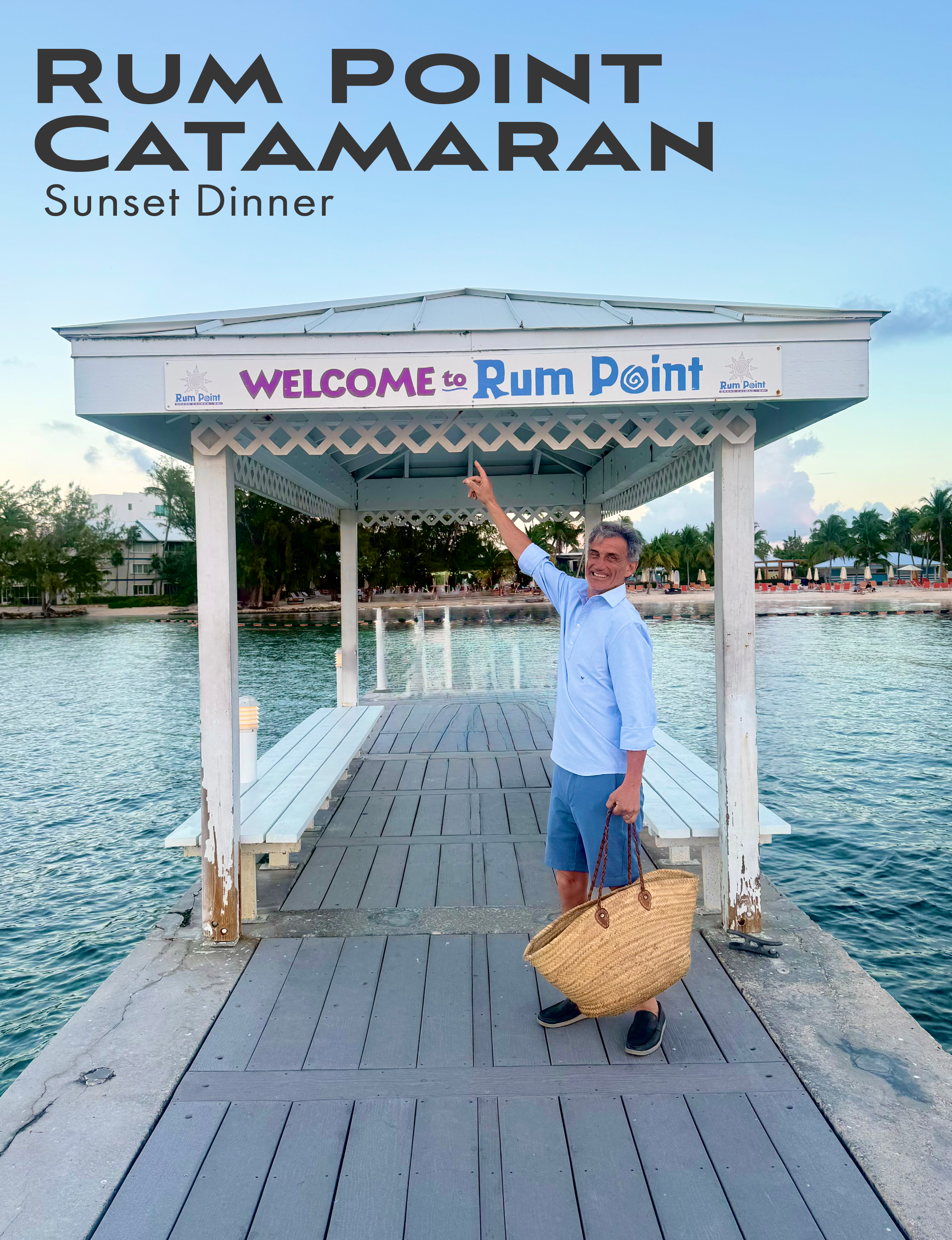 Welcome to Rum Point sign in Grand Cayman