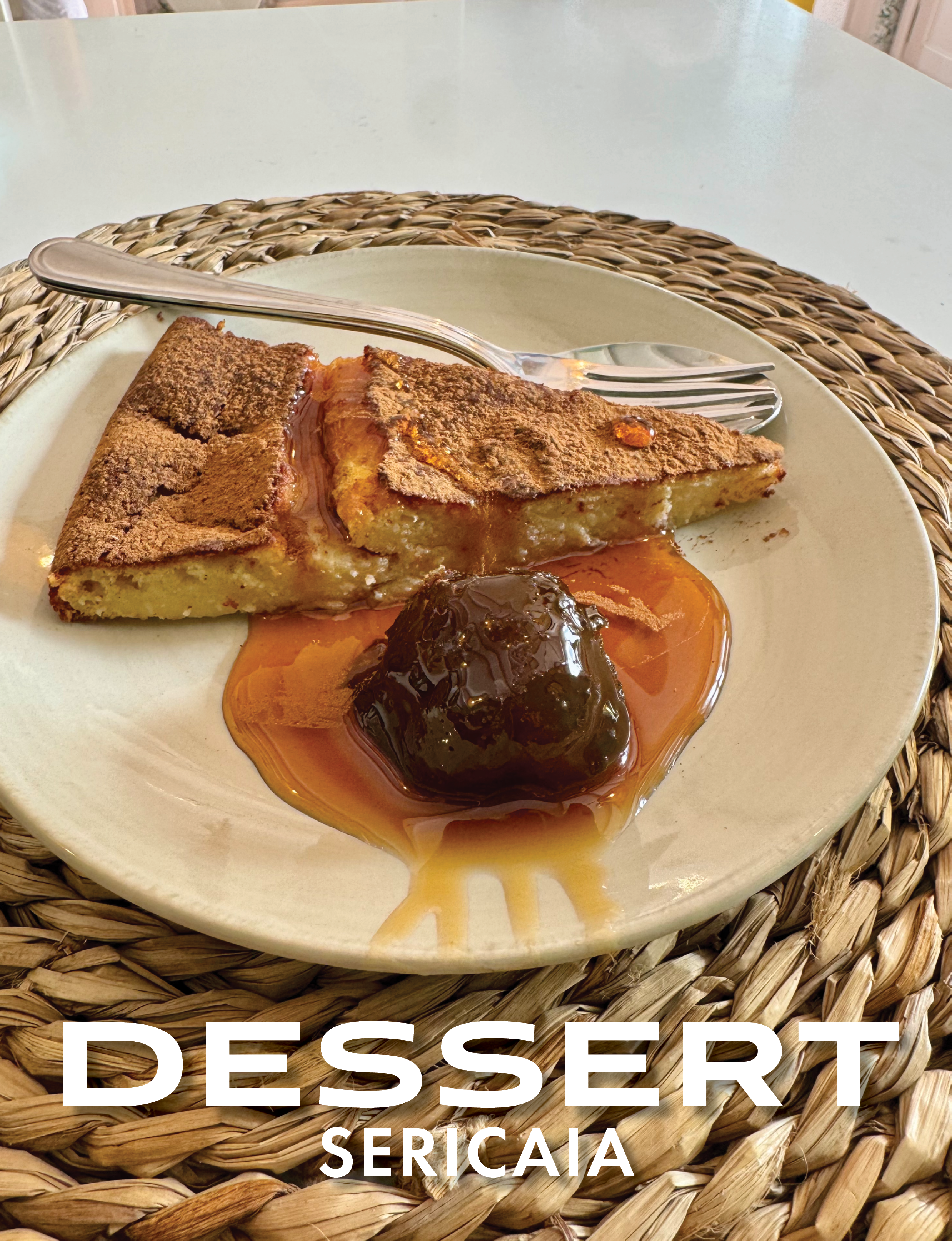 Melides Portugal delicious dessert called Sericaia