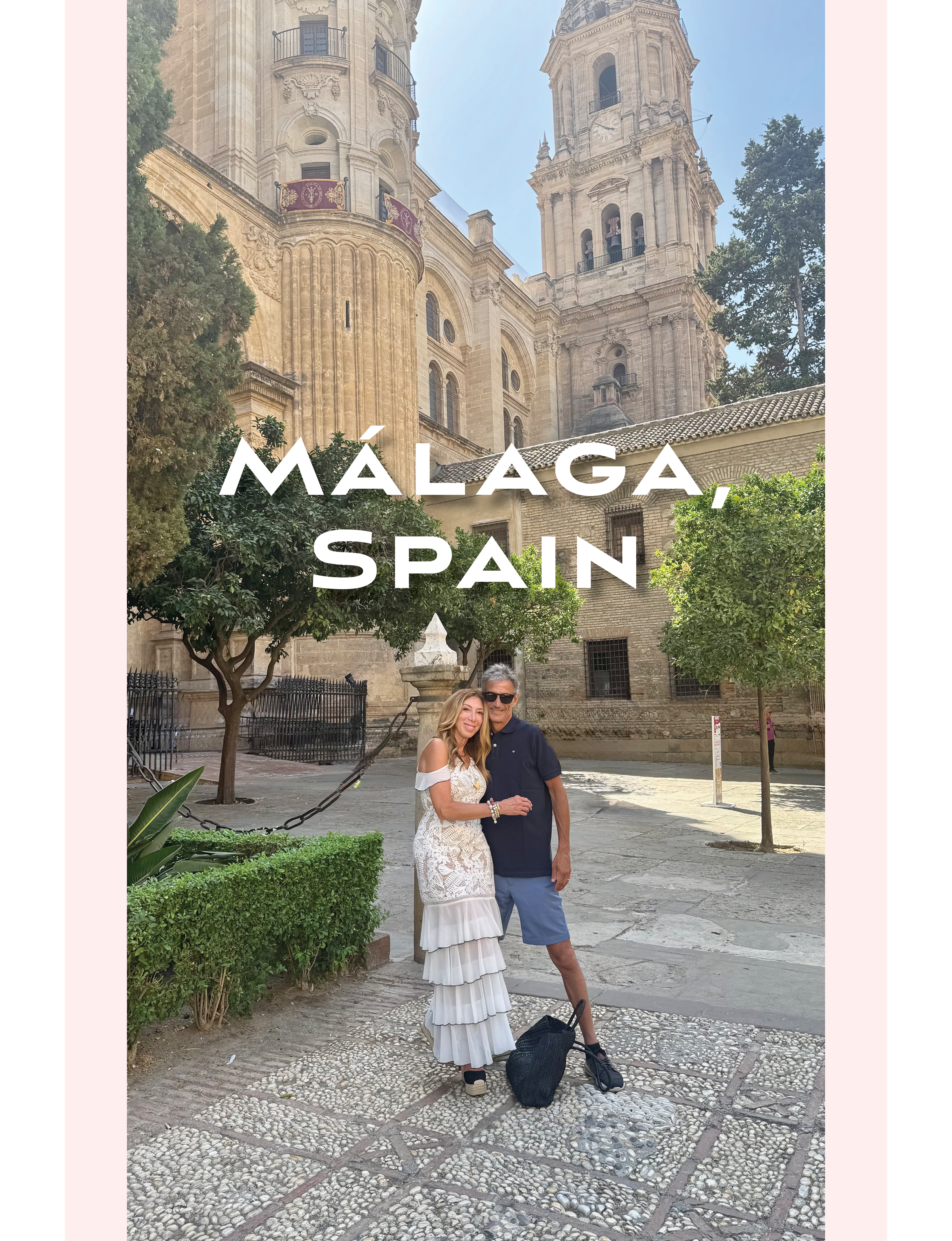 Michele Rosenthal and husband in Málaga Spain