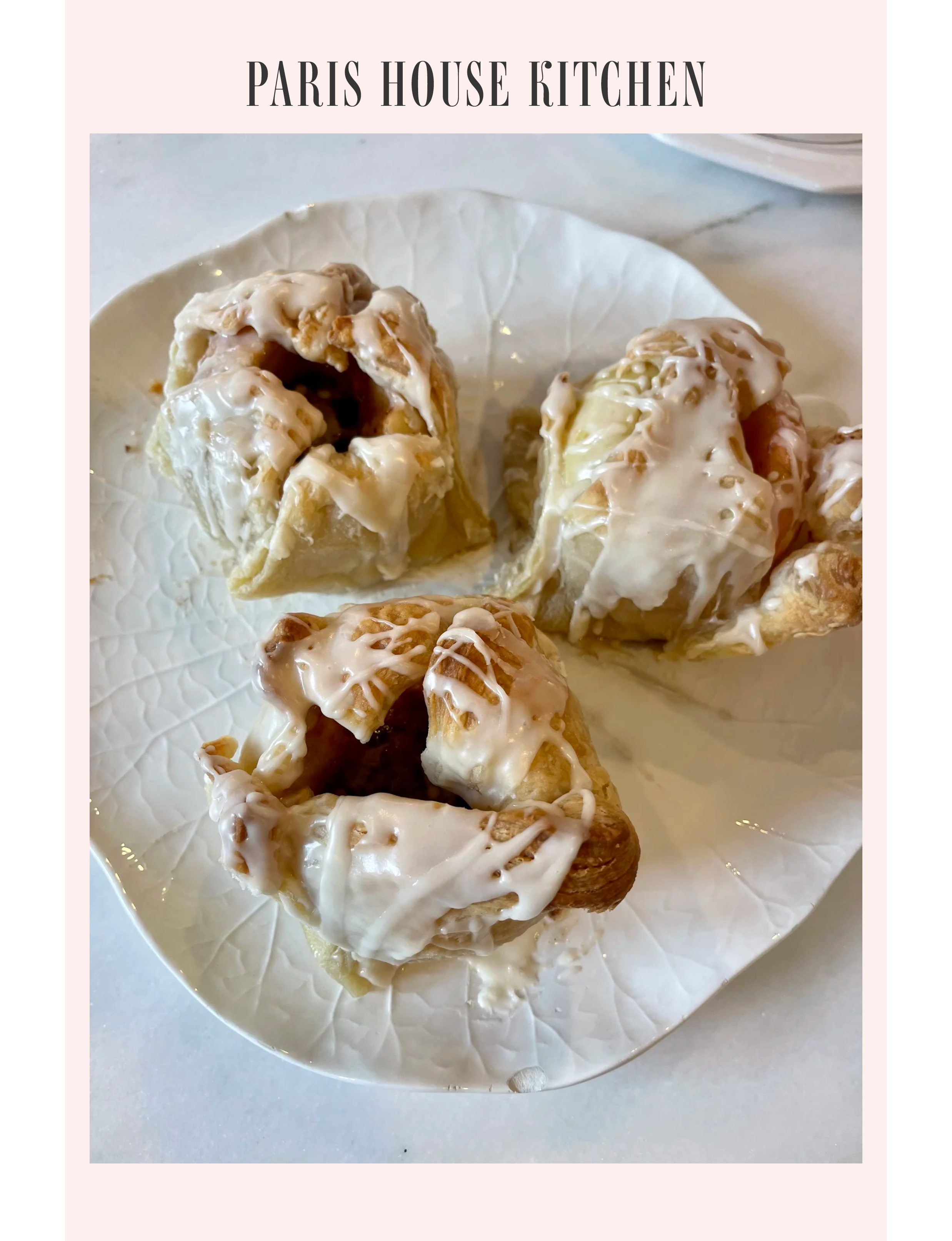 Homemade Apple Cider Glazed Dumplings