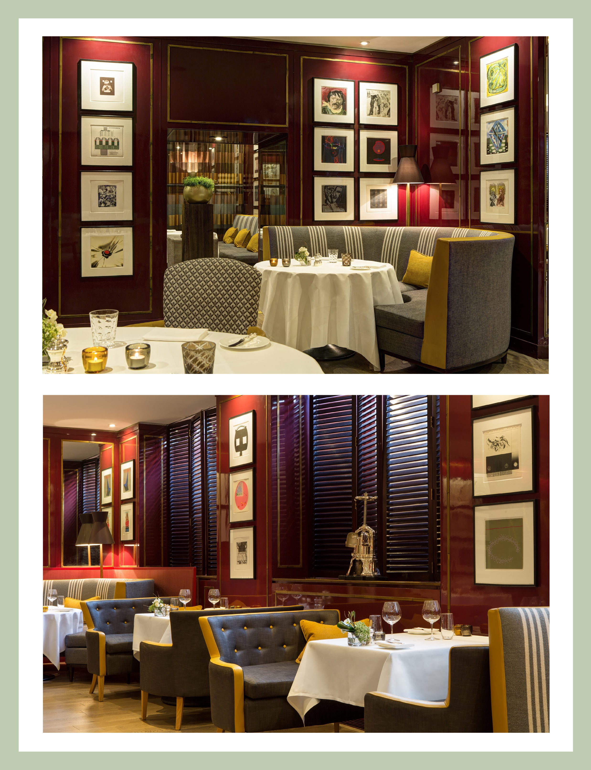 Edinburgh Scotland, dining at The Balmoral Hotel