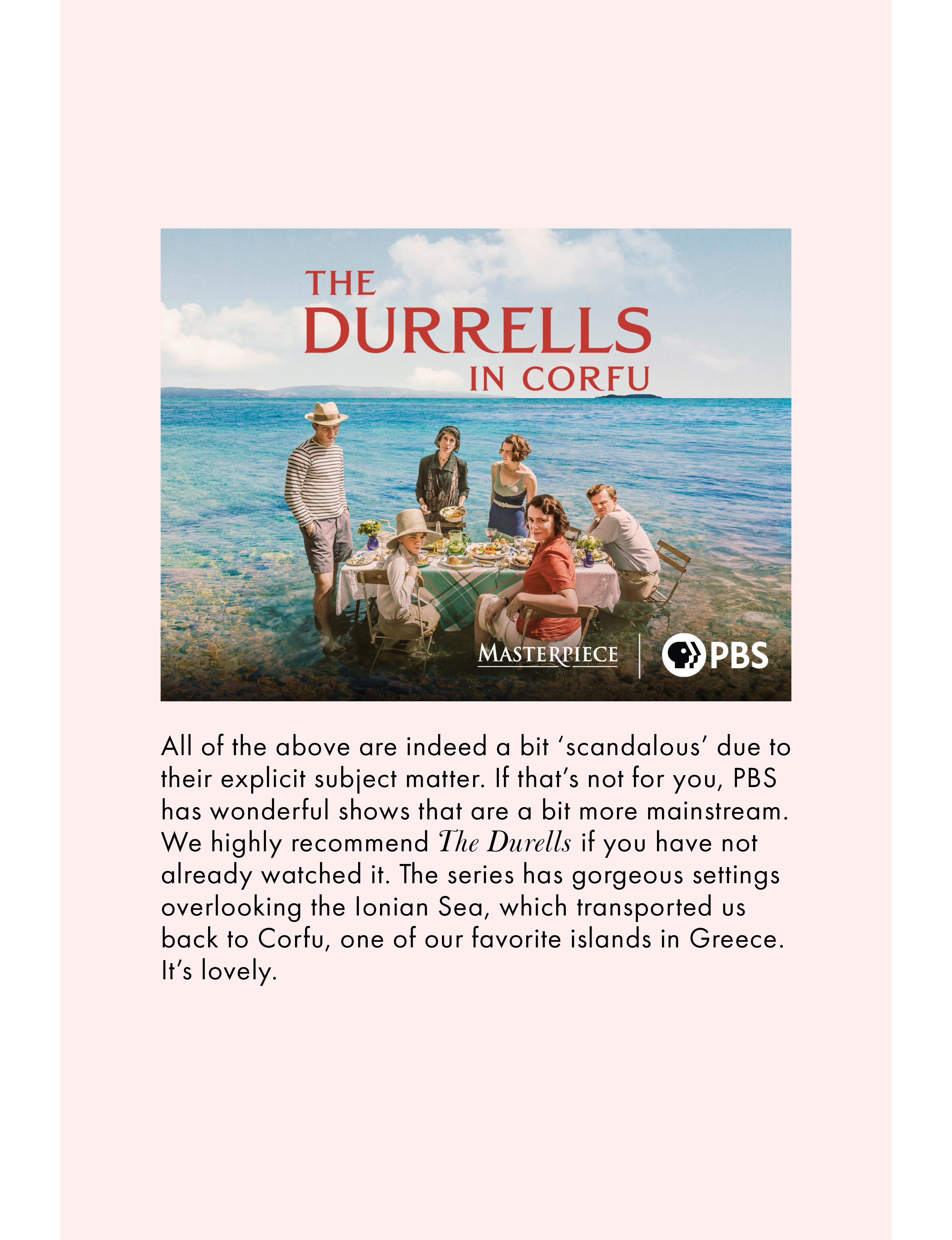 The Durrells in Corfu