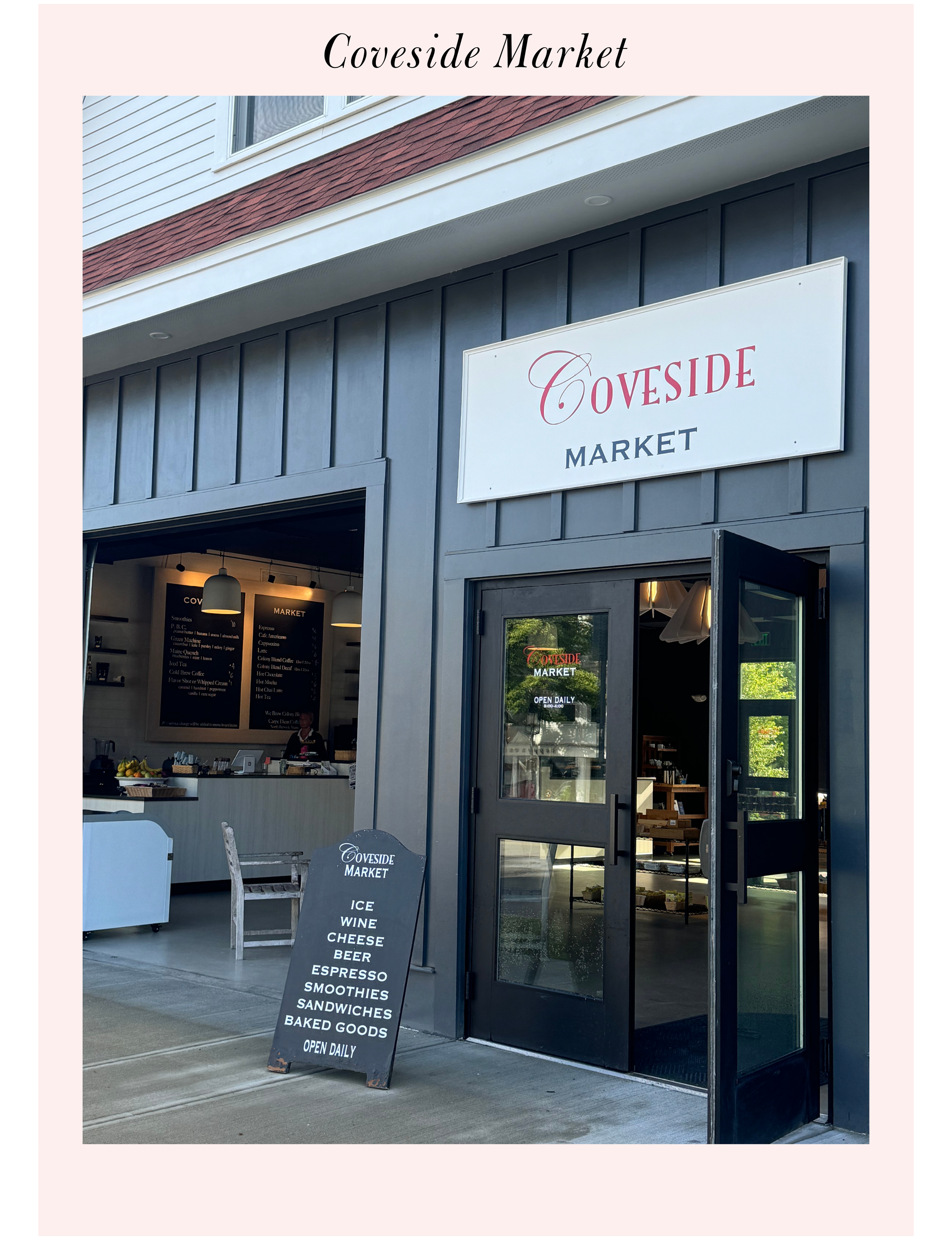 Coveside Market in Kennepunkport Maine