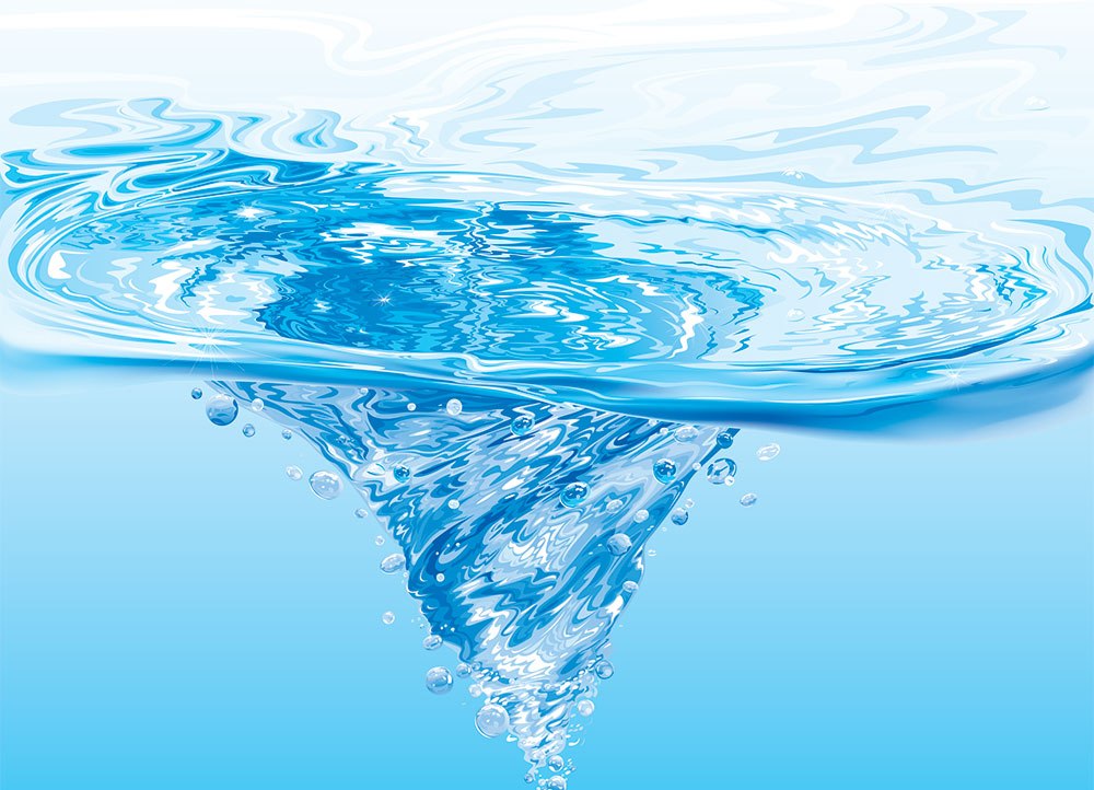 Vortex eau de mer
