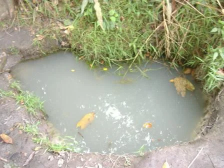 Left: One of many similar clean water sources for many rural area residents in the project area that encompasses 5 villages in the Northern Province