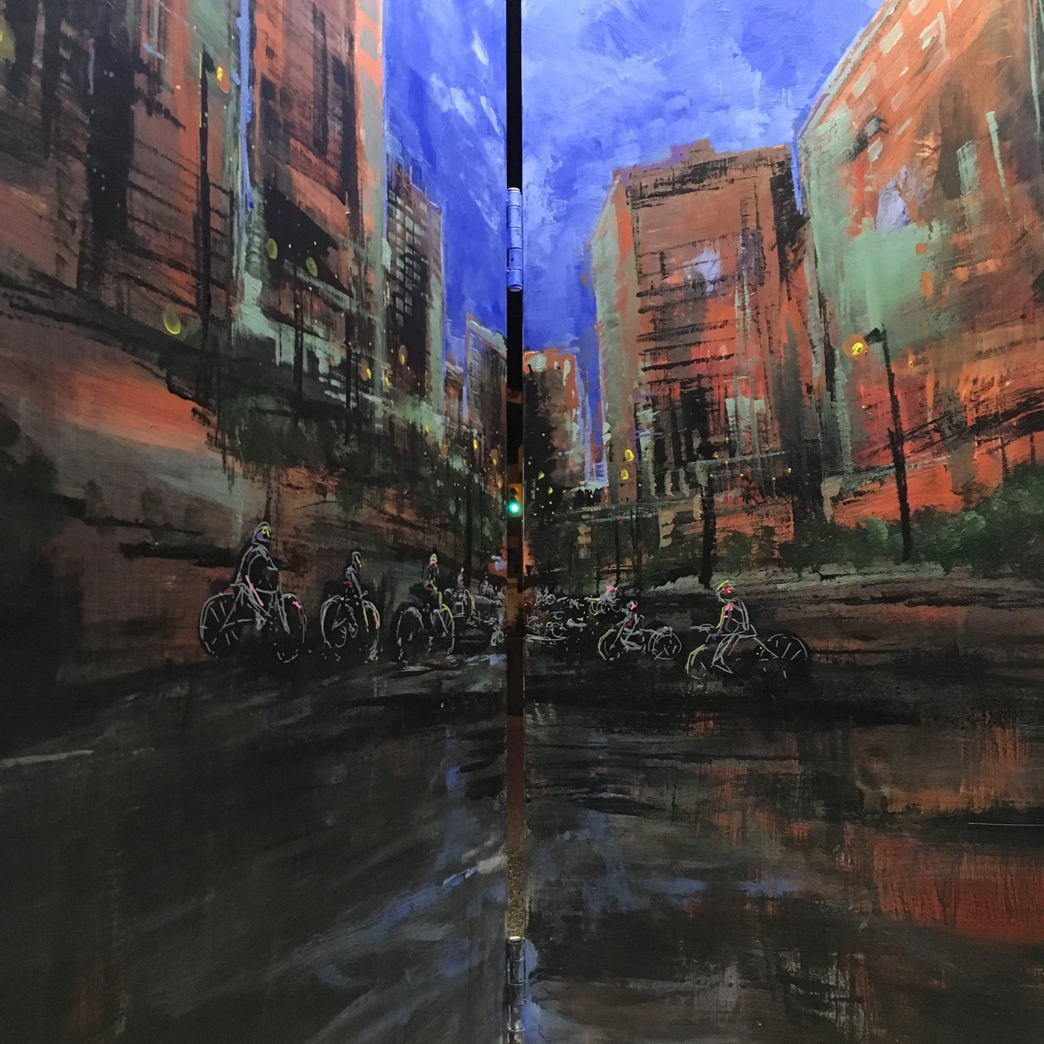 "ADAPTATION": Local artist, David Oro's re-imagined Portage and Main.