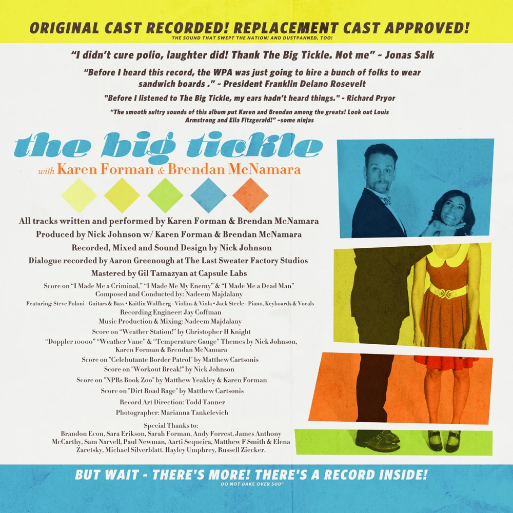 The Big Tickle Comedy Album | Producer