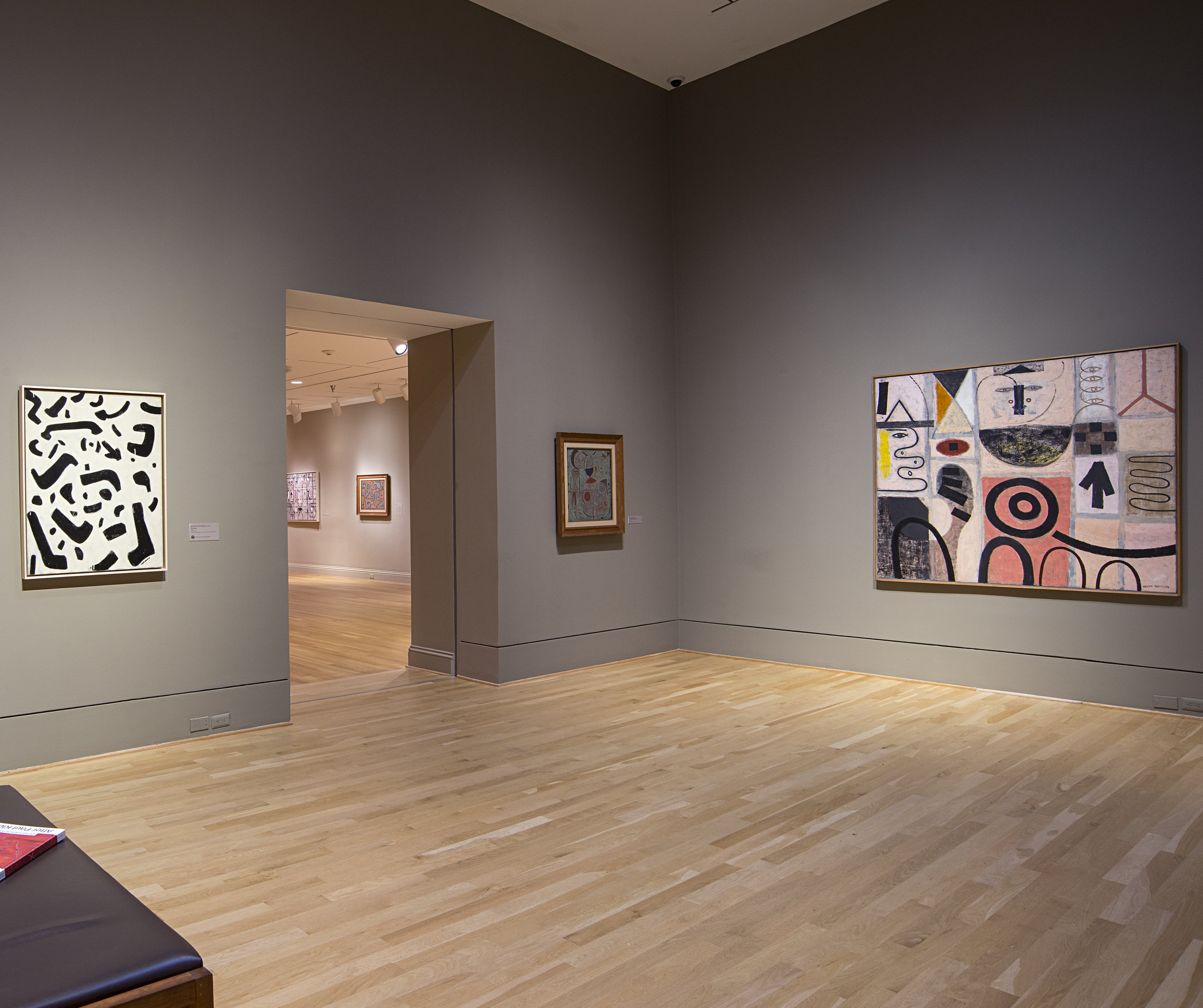 Installation view, "Ten Americans After Paul Klee" at the Phillips Collection. Photo by Lee Stalsworth.