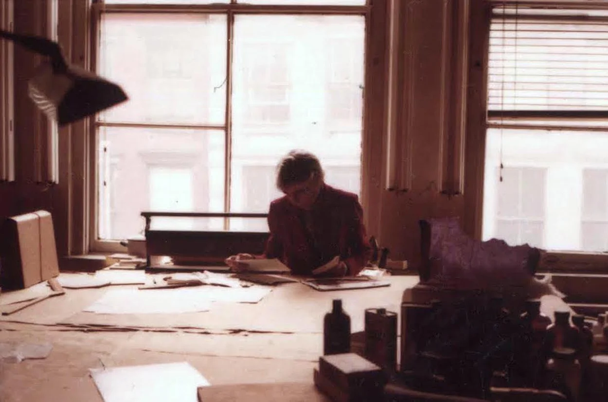 Esther Gottlieb at the Adolph and Esther Gottlieb Foundation, New York, NY c. 1980
