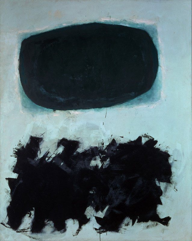   Exclamation   1958 Oil on canvas 90 x 72" 