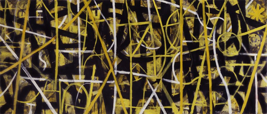  Adolph Gottlieb  Labyrinth #3  1954 84 x 192 inches 