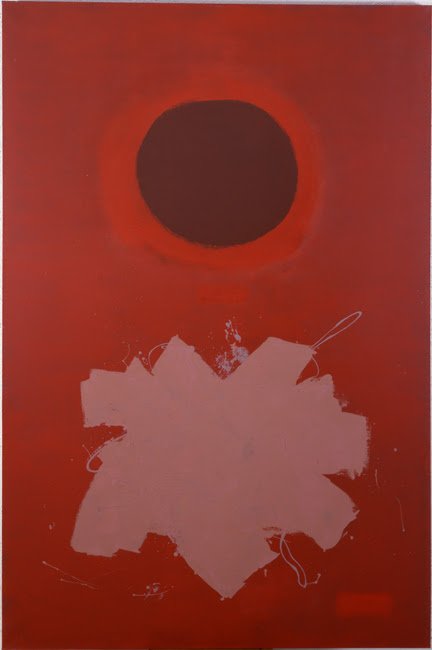  Adolph Gottlieb  Two Bars  1968 oil and acrylic on linen 72 x 48 inches 