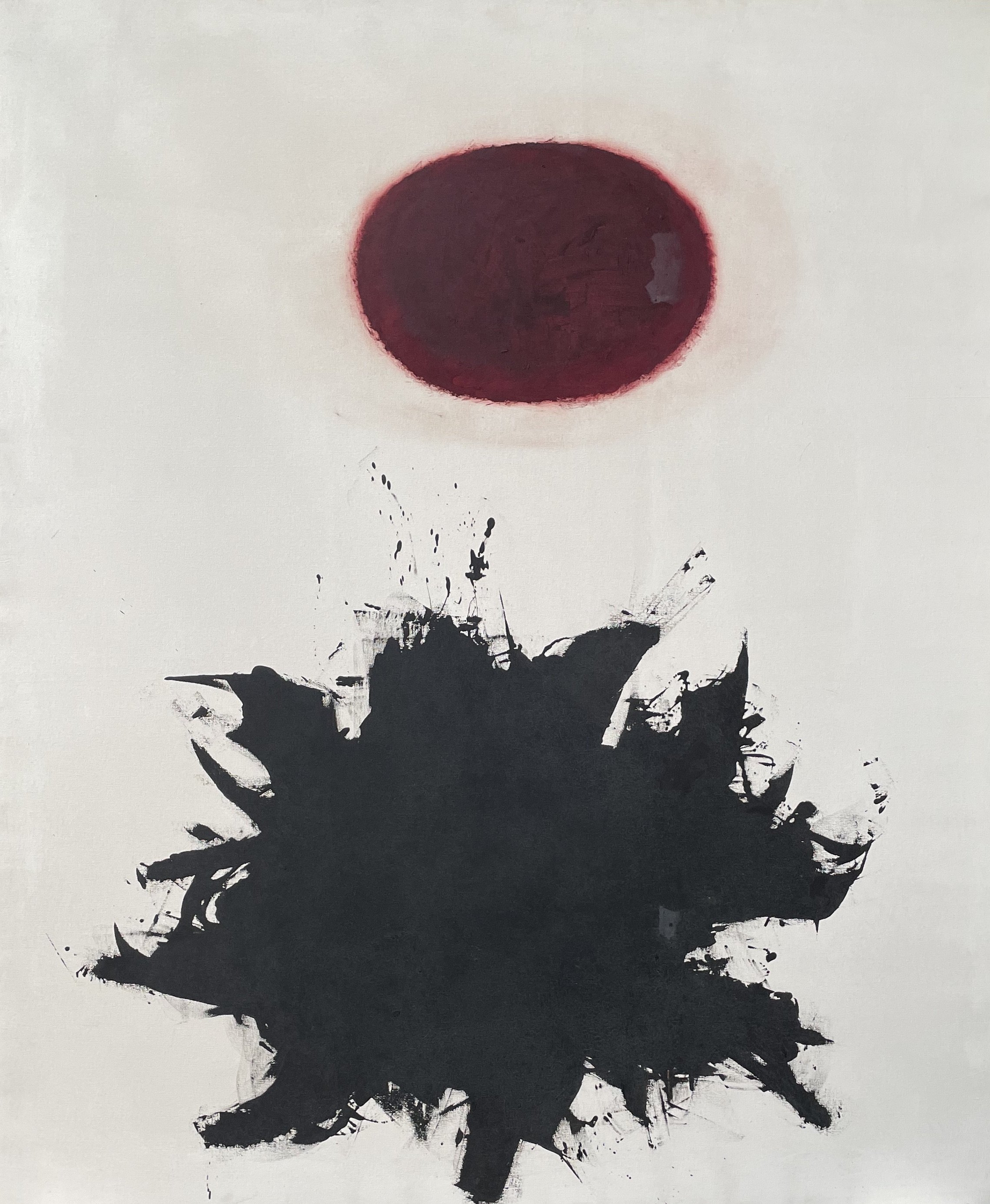 Thrust (1959) oil on canvas, 108 x 90"