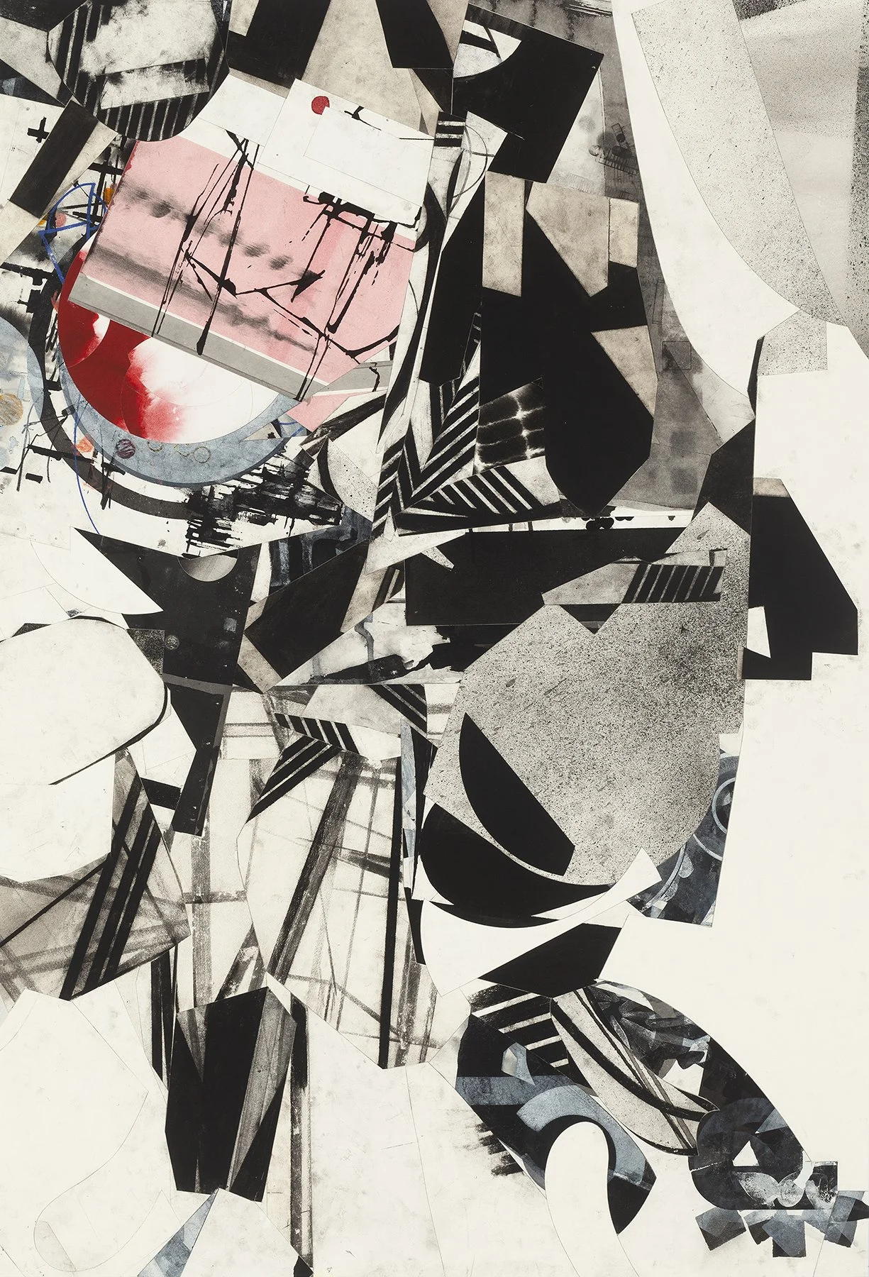   Chuck Holtzman  Boston, MA   Untitled #980,  2025 Conté, ink, charcoal and colored pencil on paper 30 x 20 ¾ inches  Chuck Holtzman attended the School of the Museum of Fine Arts, Boston with a primary focus on sculpture. Upon graduating, he was aw