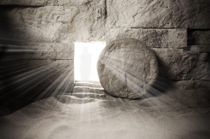 He is risen! 

The angel said to the women, &ldquo;Do not be afraid, for I know that you are looking for Jesus, who was crucified. He is not here; he has risen, just as he said. Come and see the place where he lay. Then go quickly and tell his discip