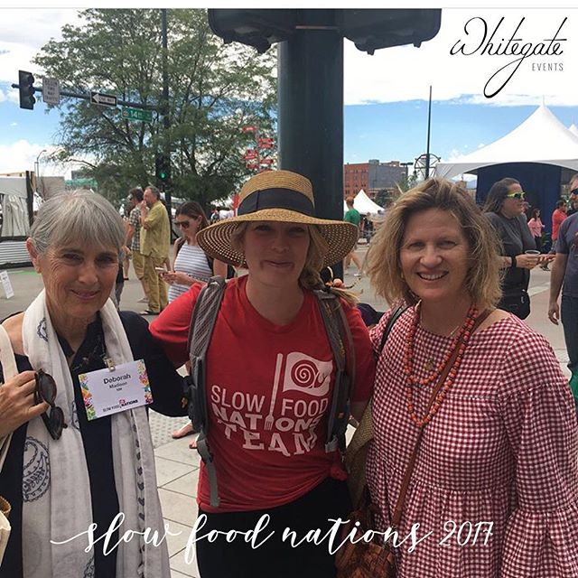 One of my favorite cookbooks last year is nominated for #jamesbeardaward. Good luck @DeborahMadison - it was a pleasure meeting you with @PeggyMarkel
 #slowfoodnations #jamesbeardfoundation 
#entrepreneur #dreambig #lovewhatyoudo #Foodandbeveragecons