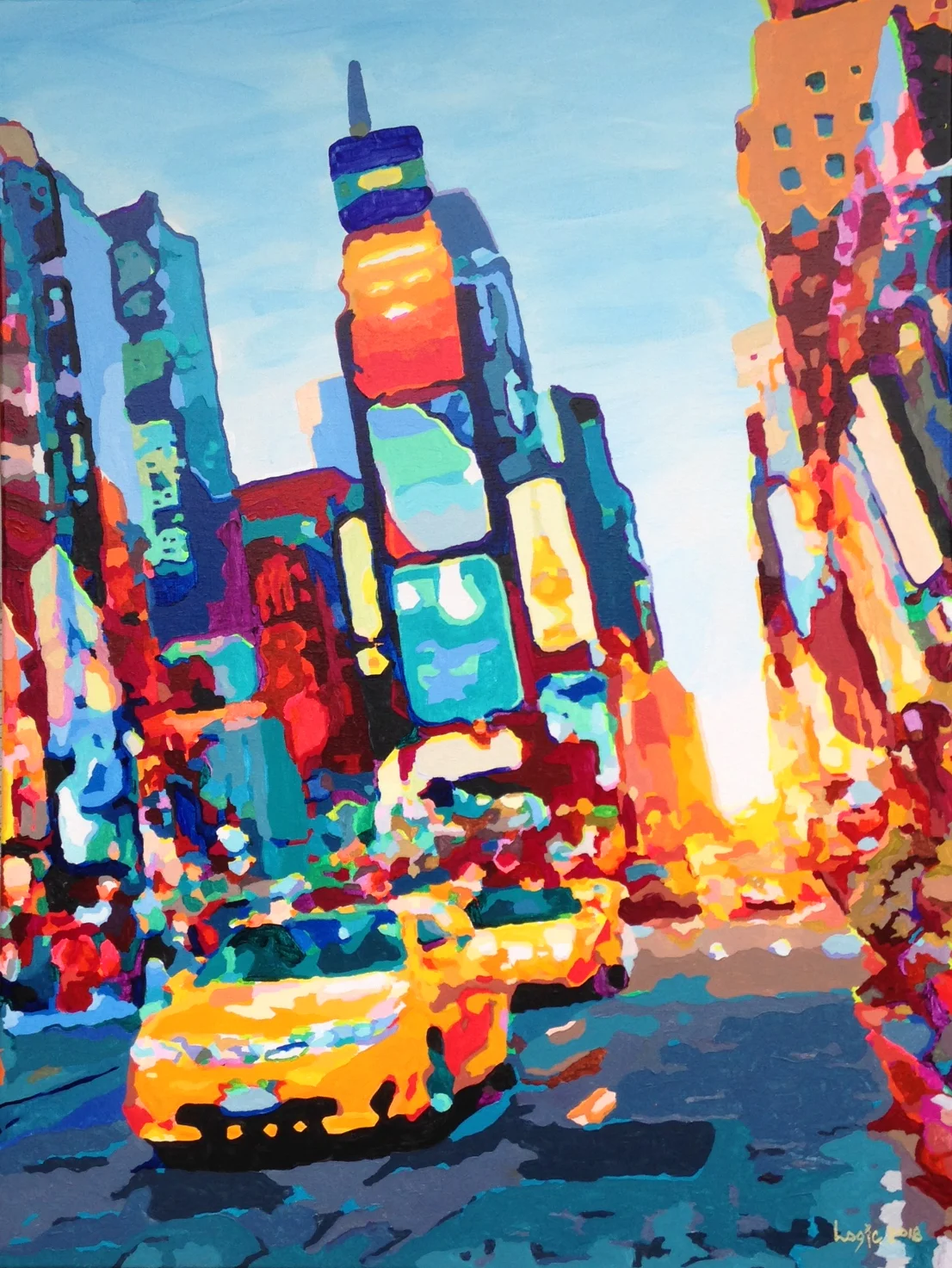 Big City Sunrise           $1900