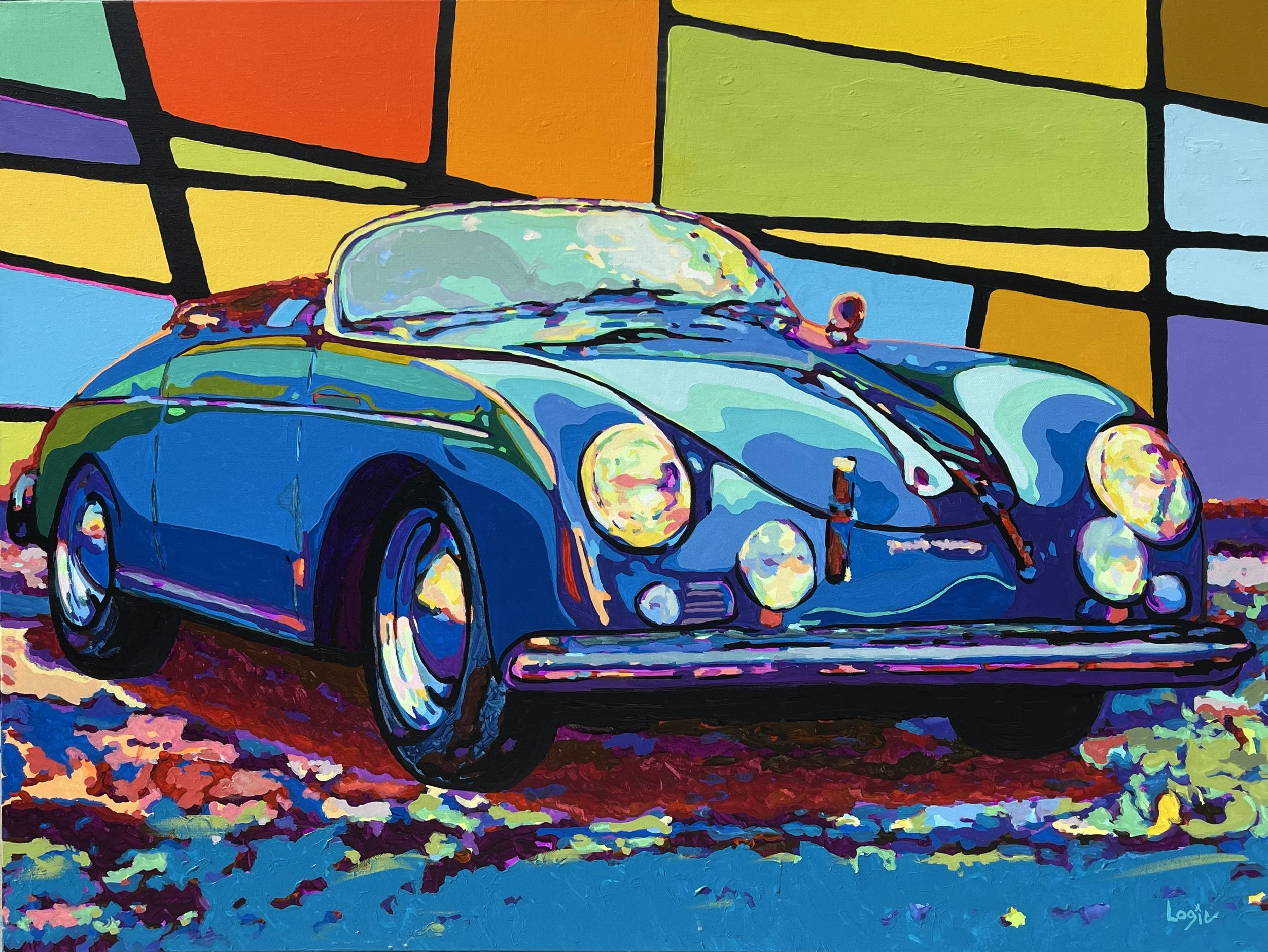 Iconic 356 Porsche______$900