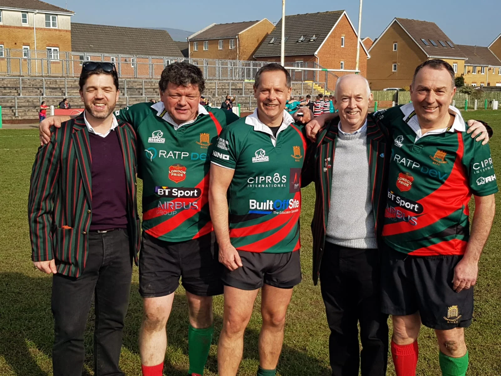 Wales v England Charity Game for Bowel Cancer 