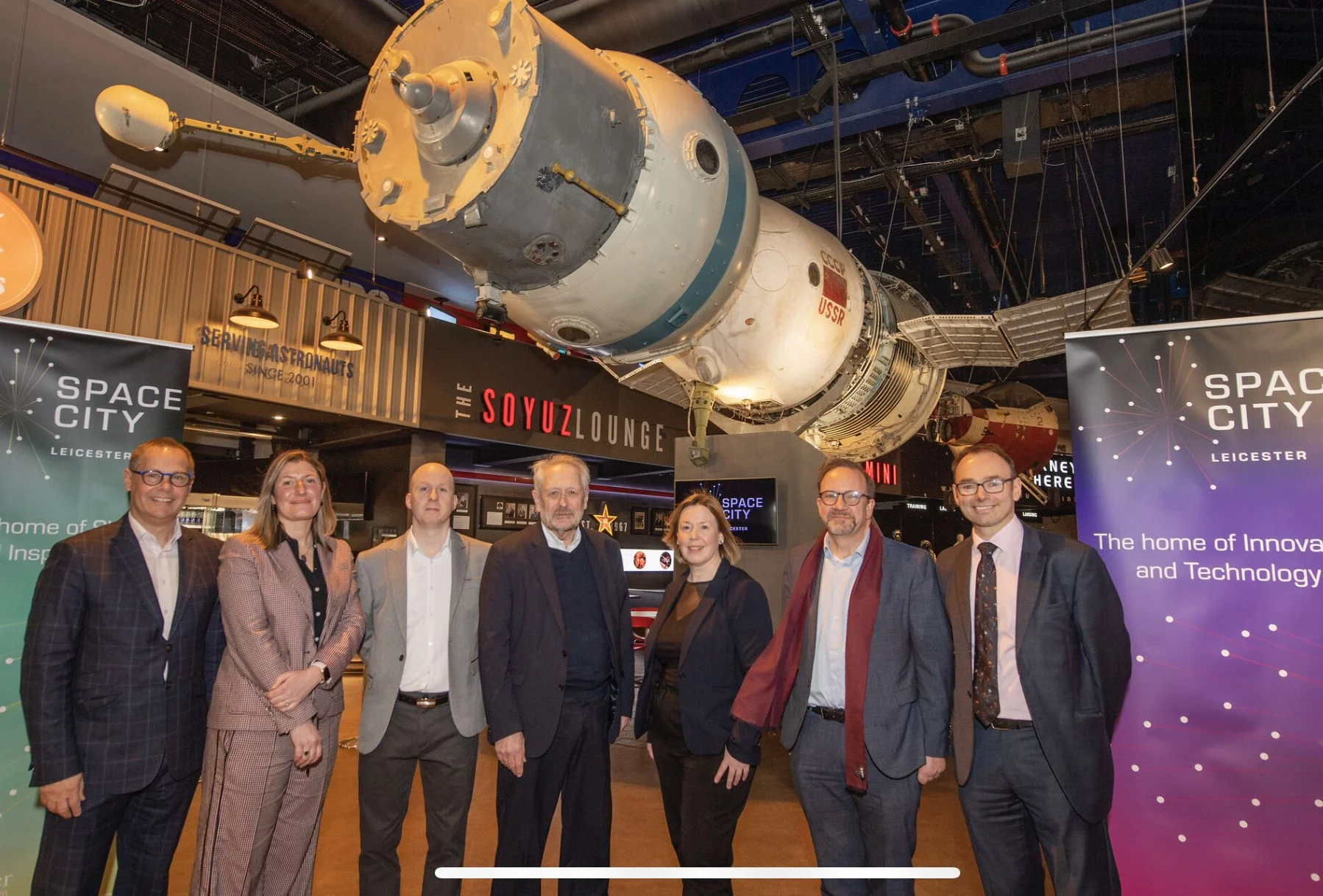 Space City Leicester launch