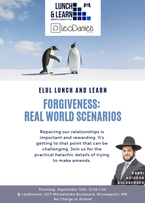 Lunch & Learn: Forgiveness