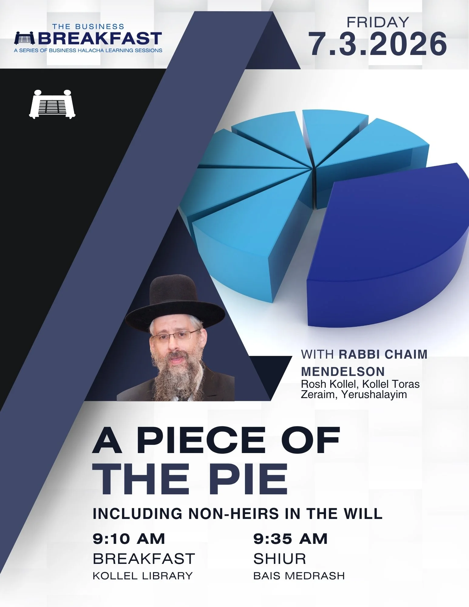 The Business Breakfast: A Piece of the Pie