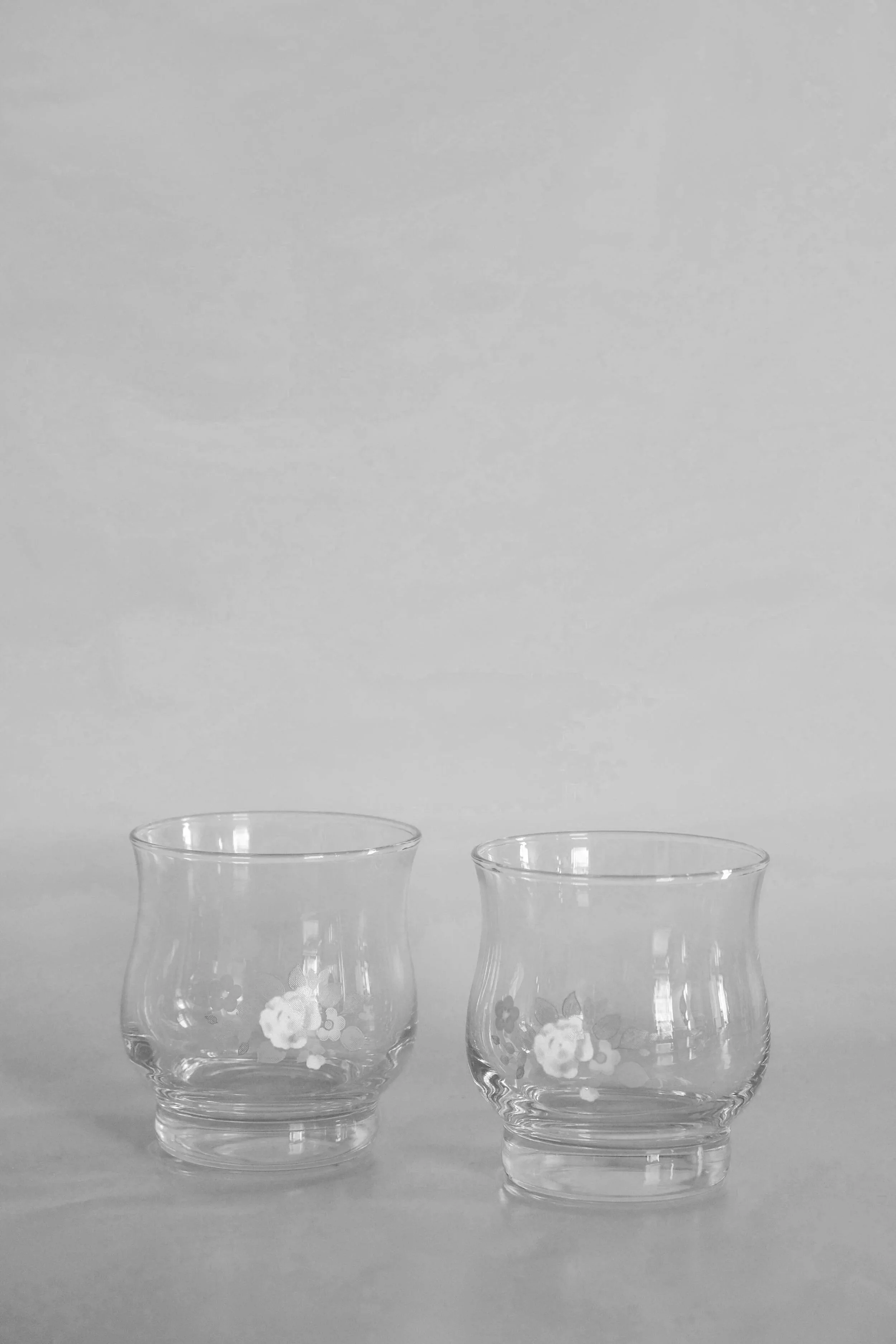 Dainty Flower Glass Set