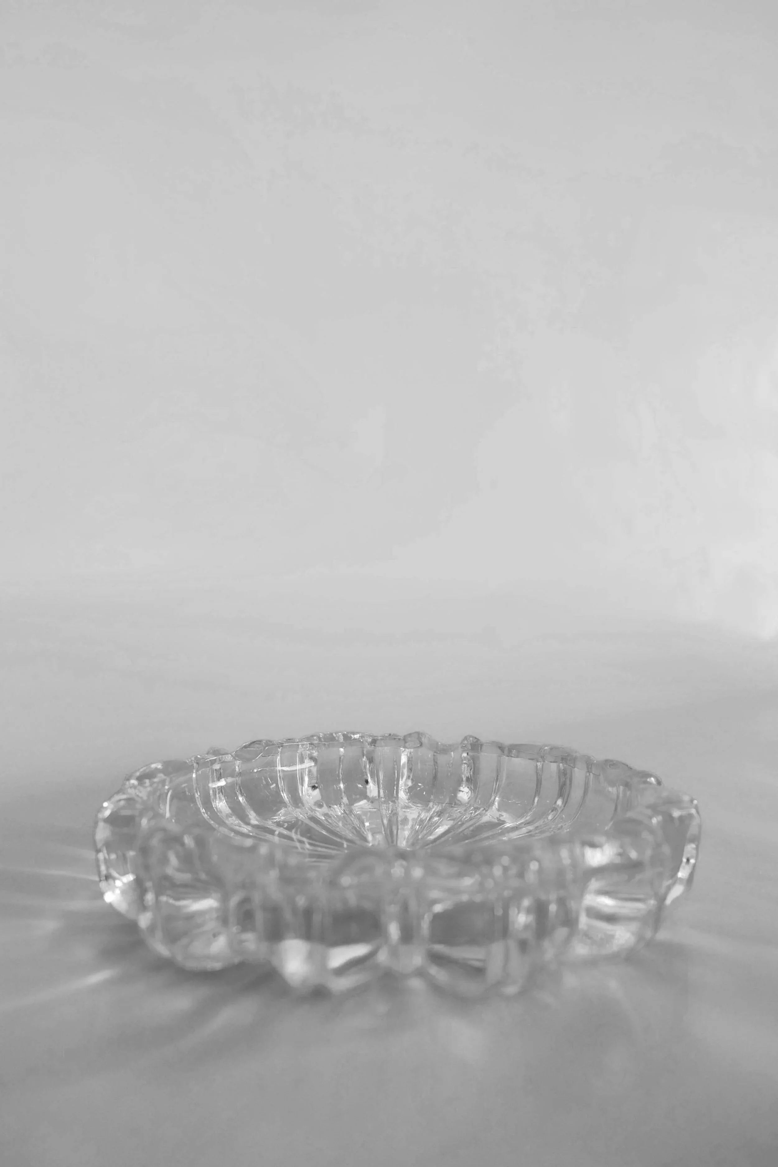 Cut Glass Ashtray