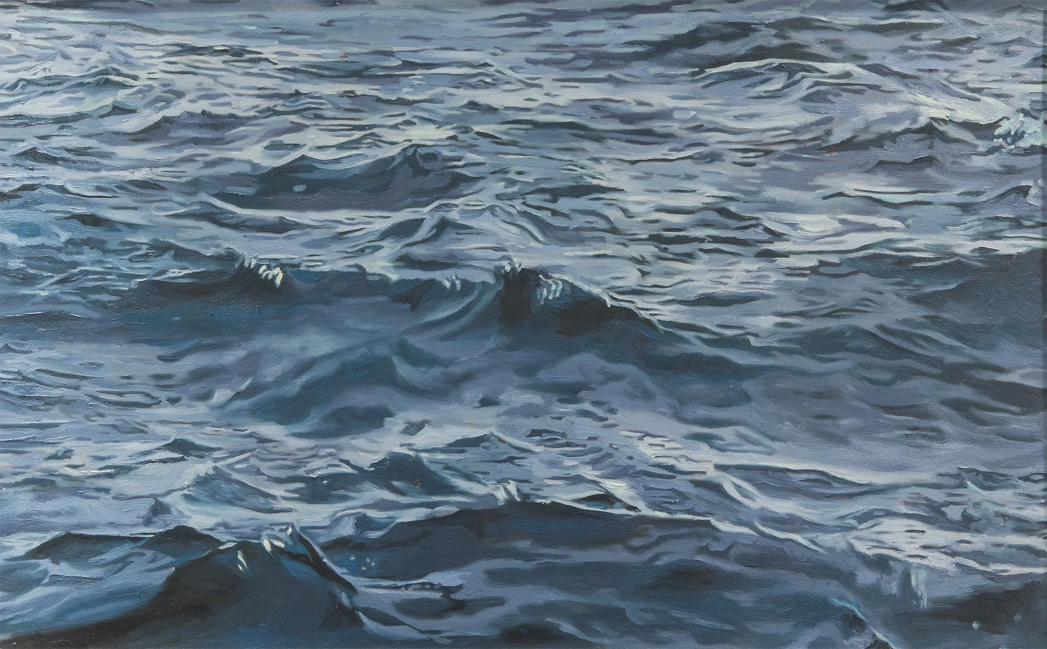 WAVES, 30 X 40. SOLD