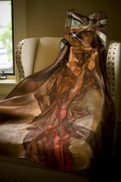 MUCHA DRESS, SIZE 6