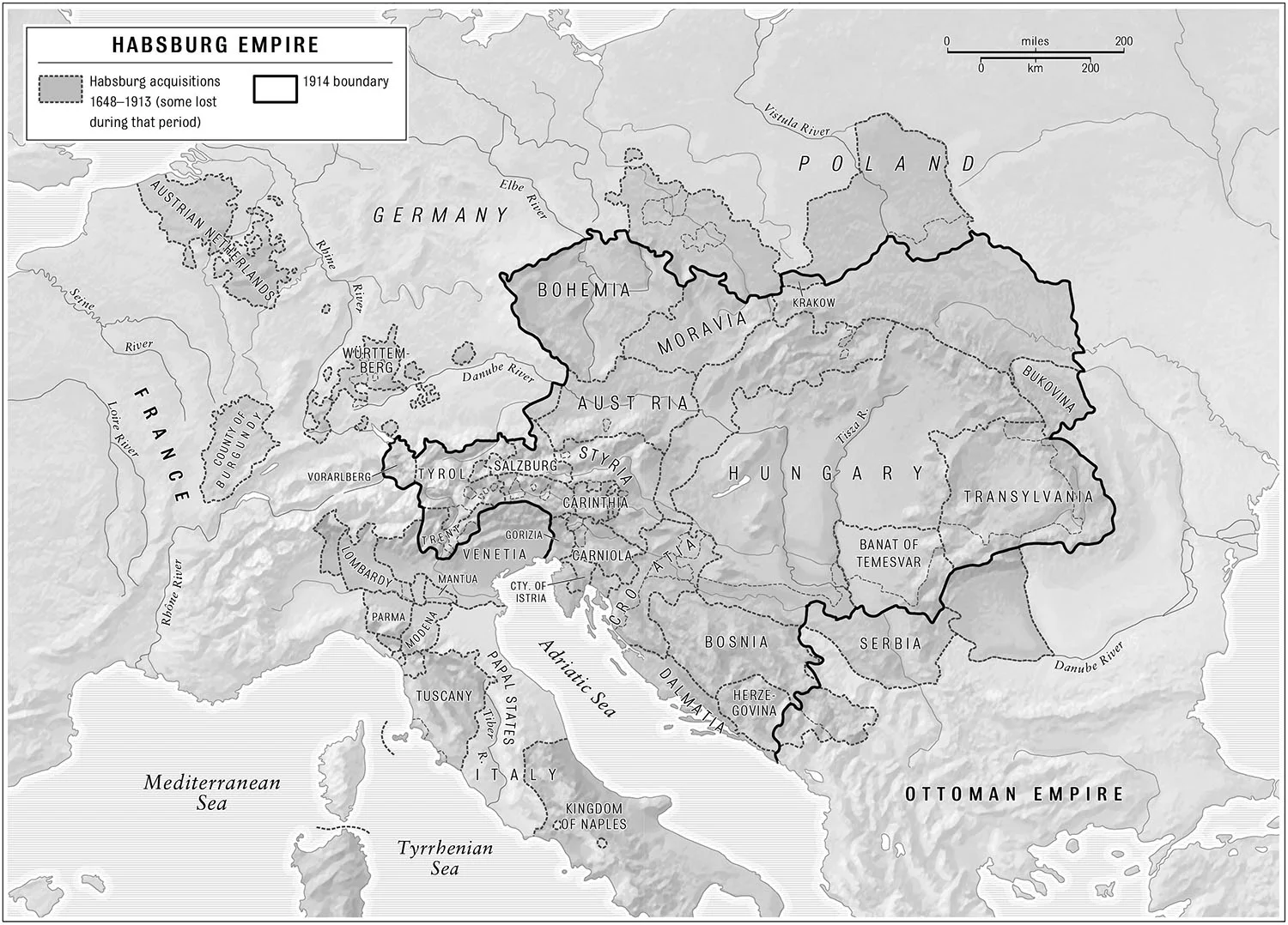 For In Europe's Shadow: Two Cold Wars and a Thirty-Year Journey Through Romania and Beyond, by Robert D. Kaplan (Random House, 2016). Map copyright © David Lindroth Inc..
