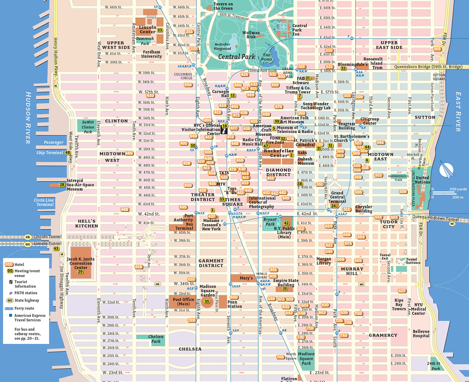 New York City Tourist Map Pdf New York City Tourist Map Pdf