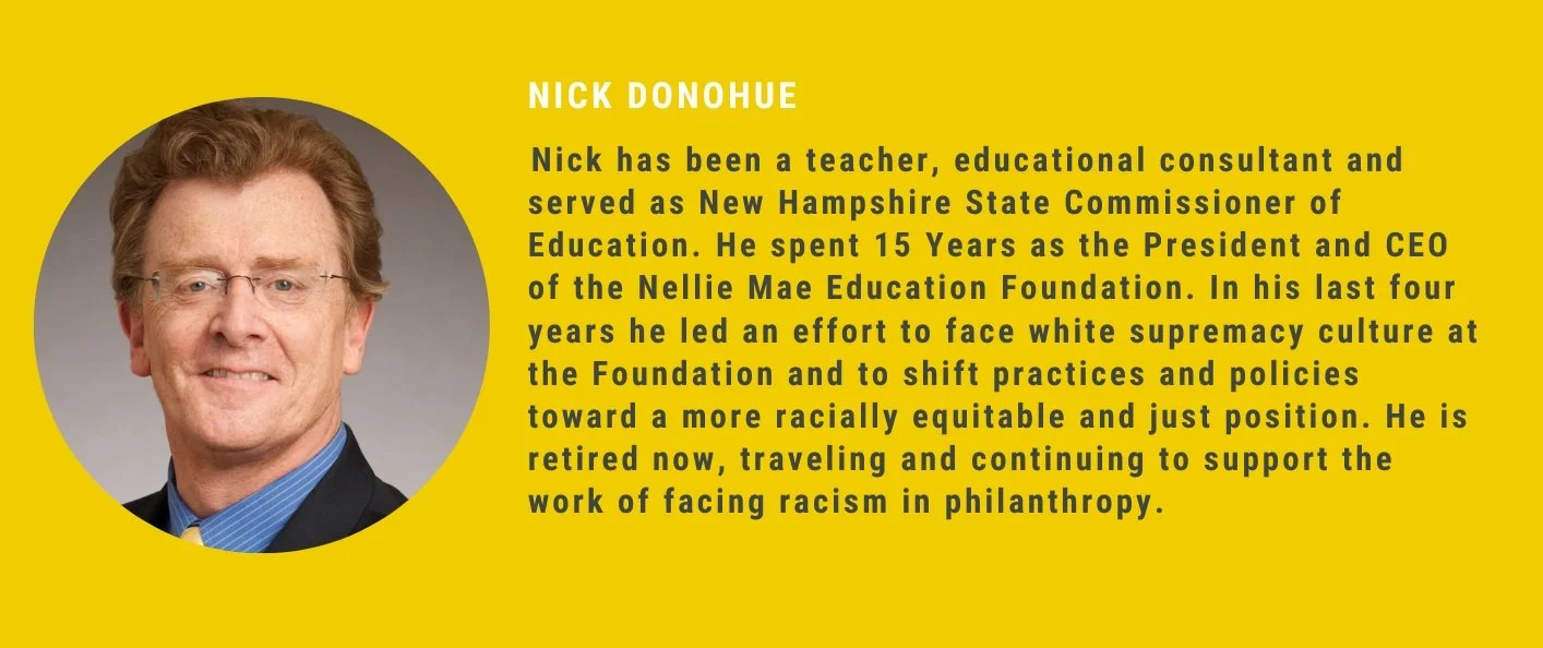 Headshot and biography of Nick Donohue, Industry Coach for the Capital Collaborative by Camelback Ventures