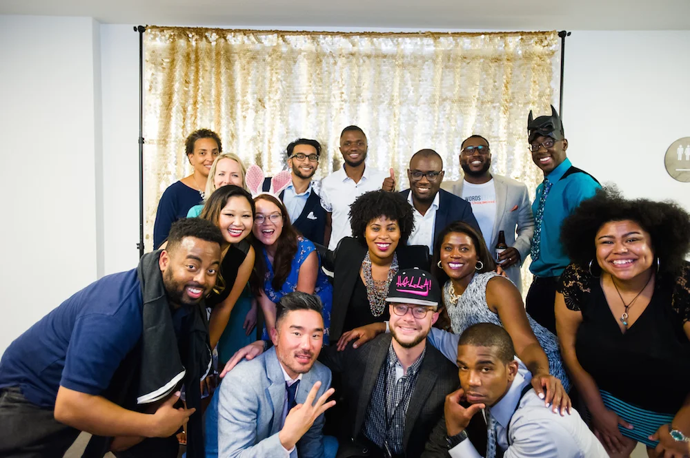  2017 Showcase: Fellows and Team together (I'm in the bunny ears). Shout-out to our partners at  LiveImage Photobooth &nbsp; 