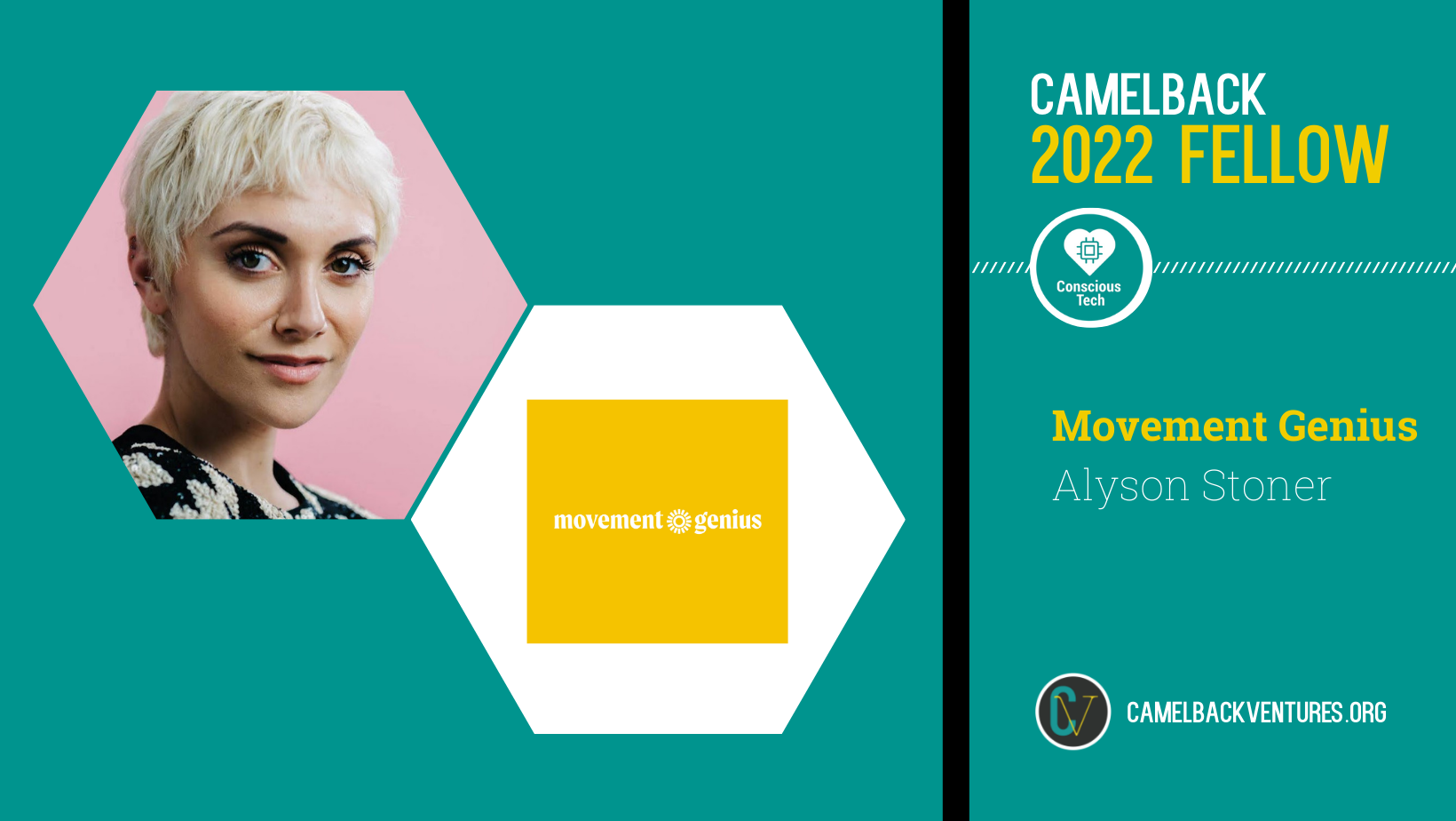 2022 Camelback Conscious Tech Fellow Alyson Stoner, Founder and CEO of Movement Genius